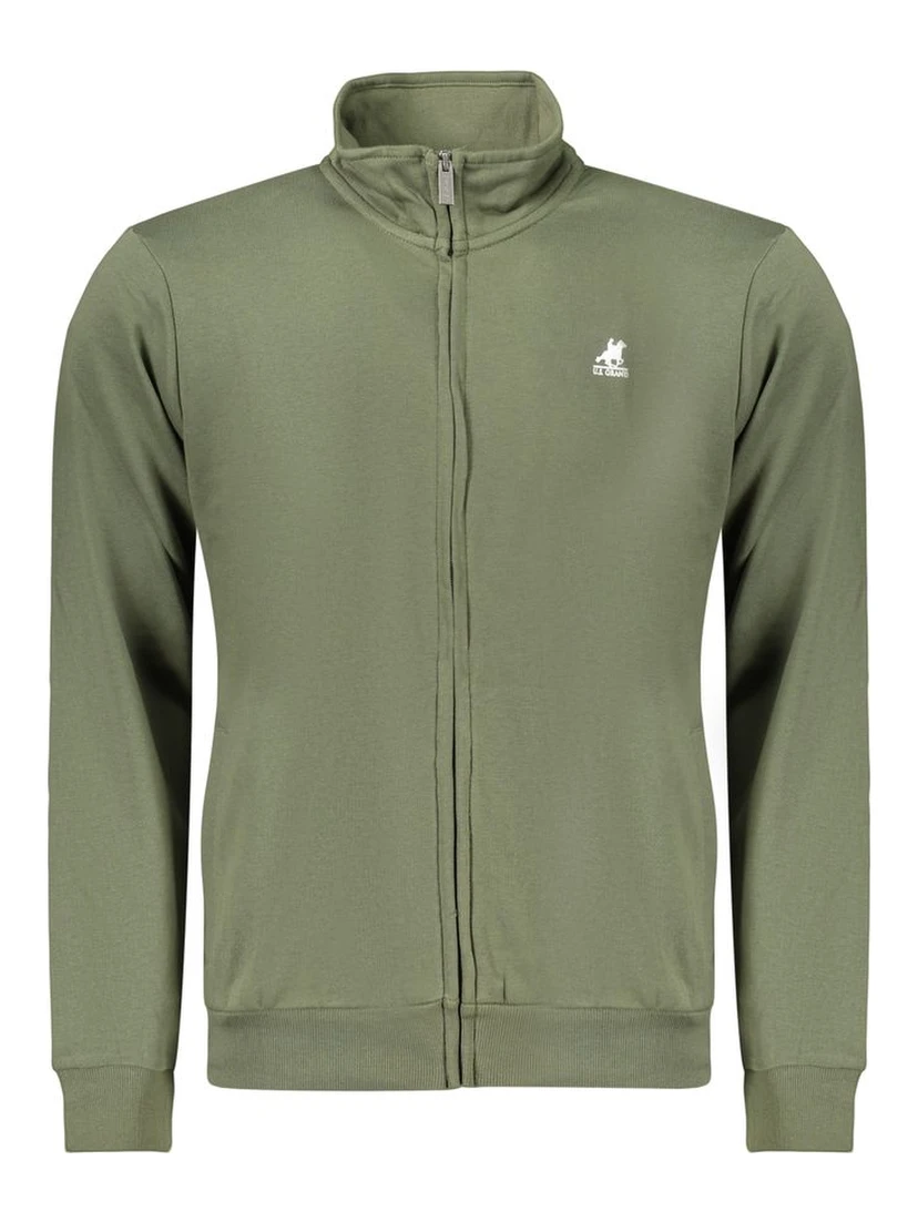 Green Cotton Men's Sweatshirt