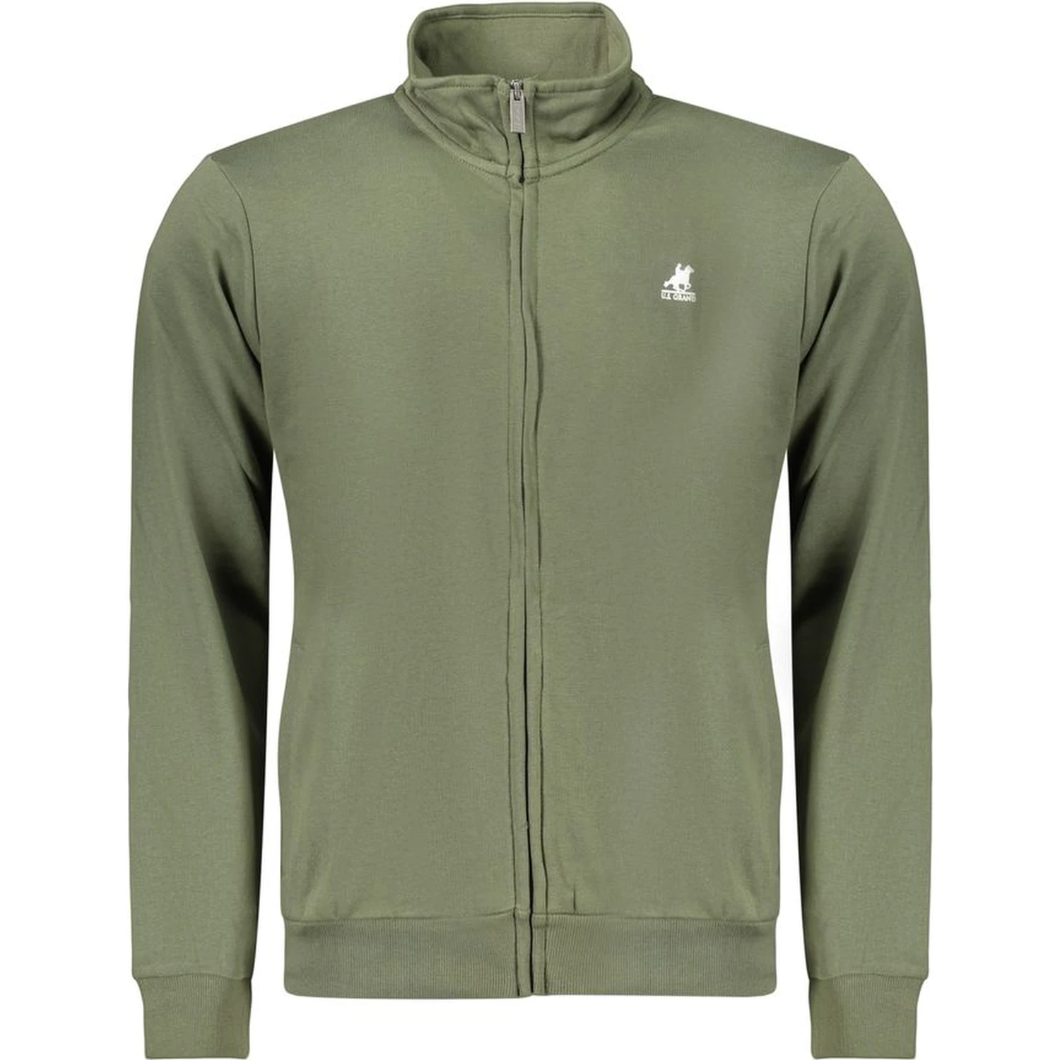 Green Cotton Men's Sweatshirt