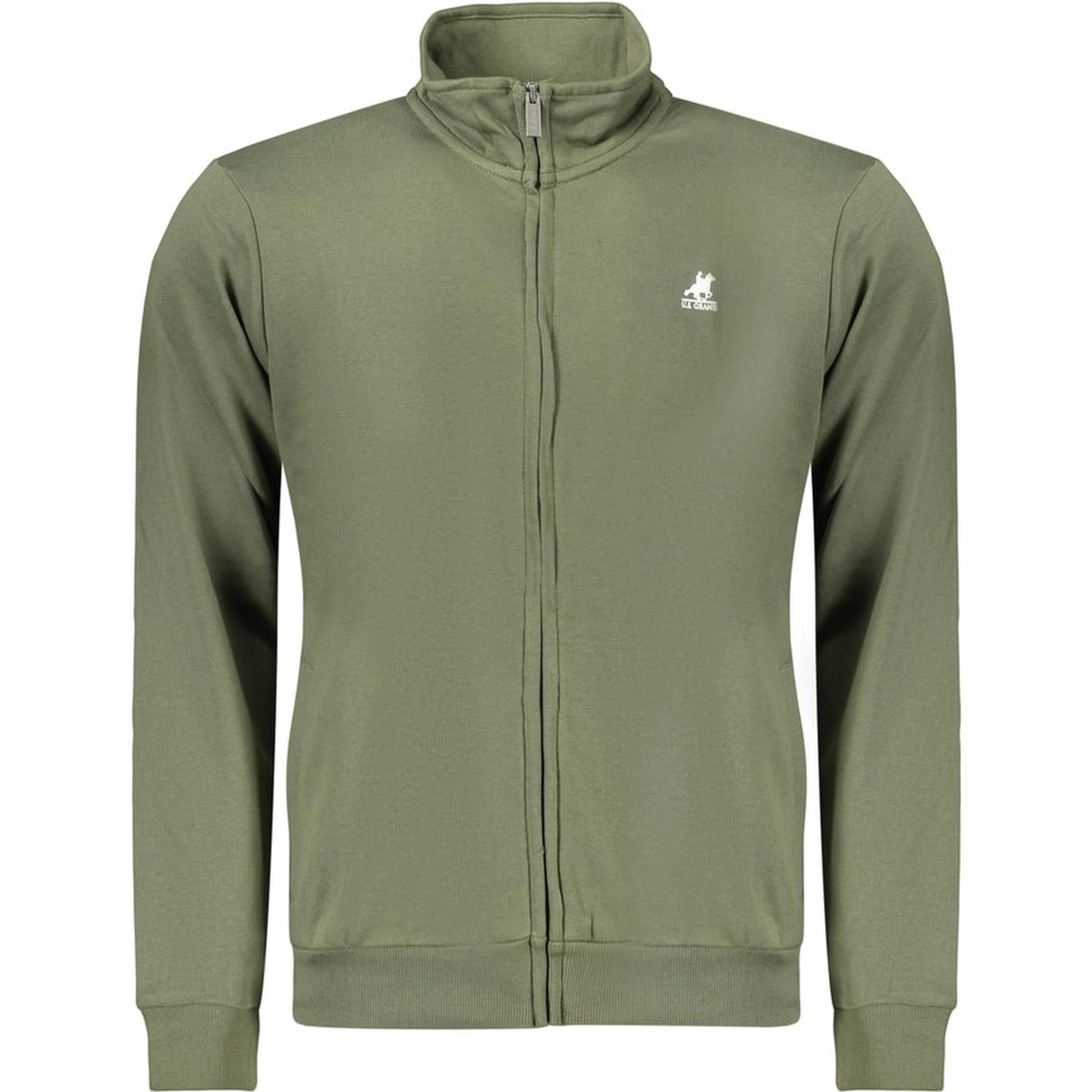 Green Cotton Men's Sweatshirt
