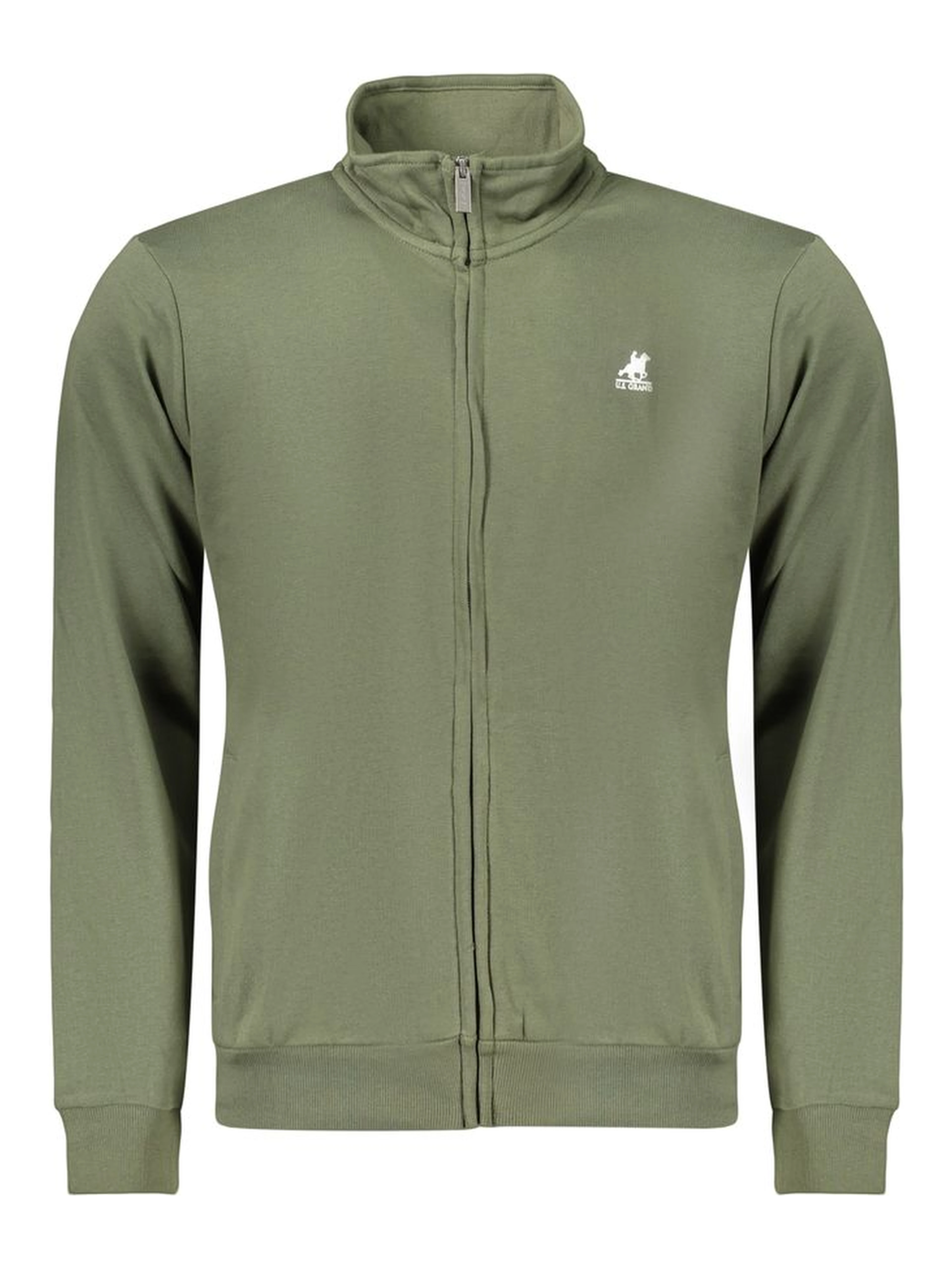 Green Cotton Men's Sweatshirt