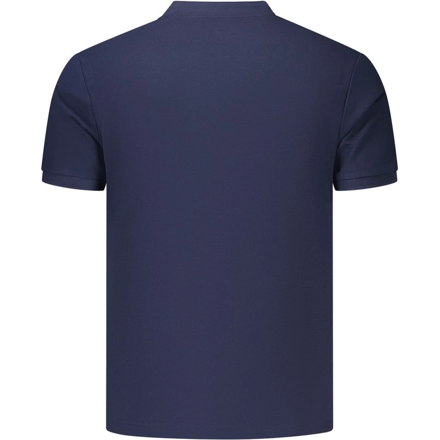 Blue Cotton Men's Polo