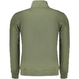 Green Cotton Men's Sweatshirt