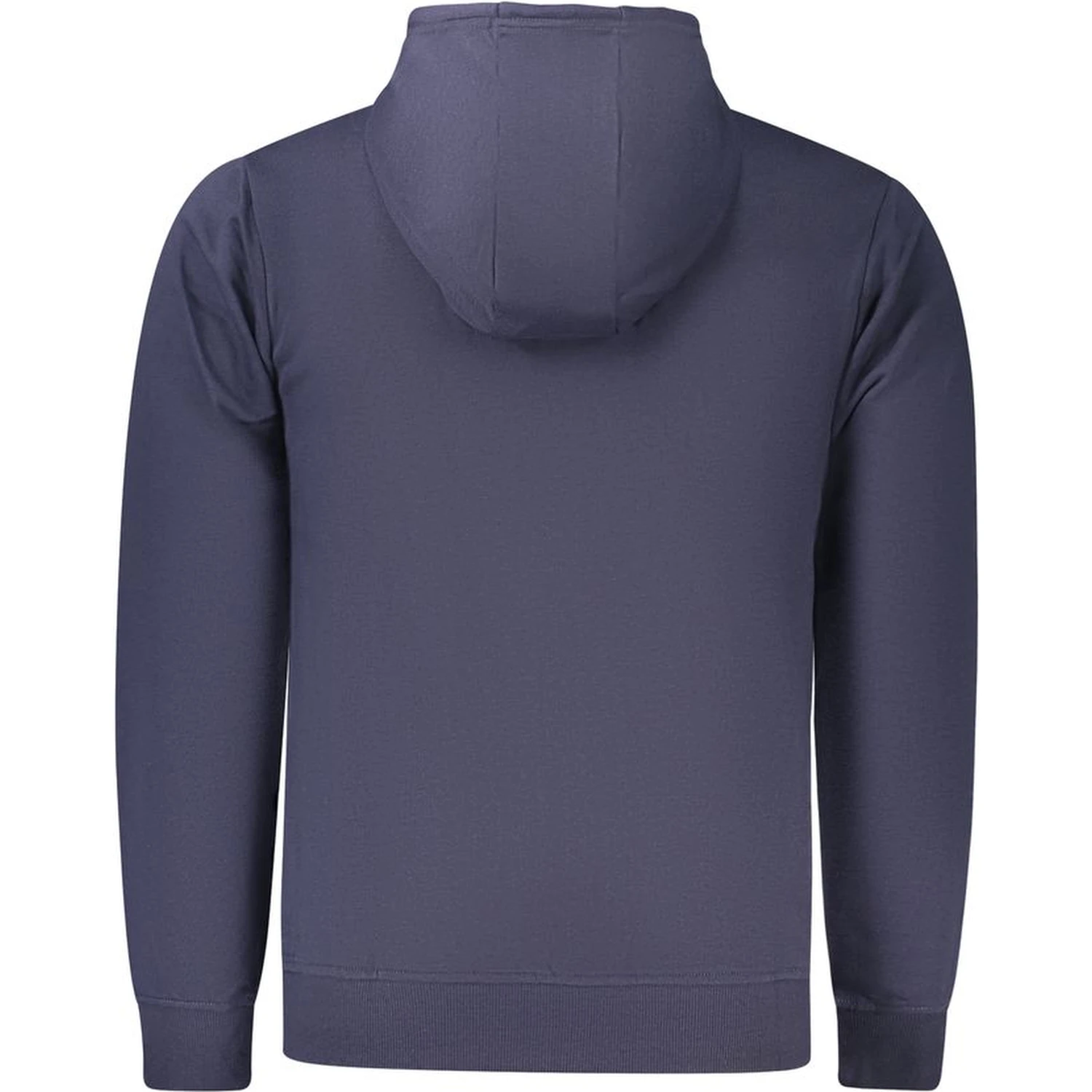 Blue Cotton Mens Hoodie