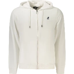 White Cotton Men's Sweatshirt