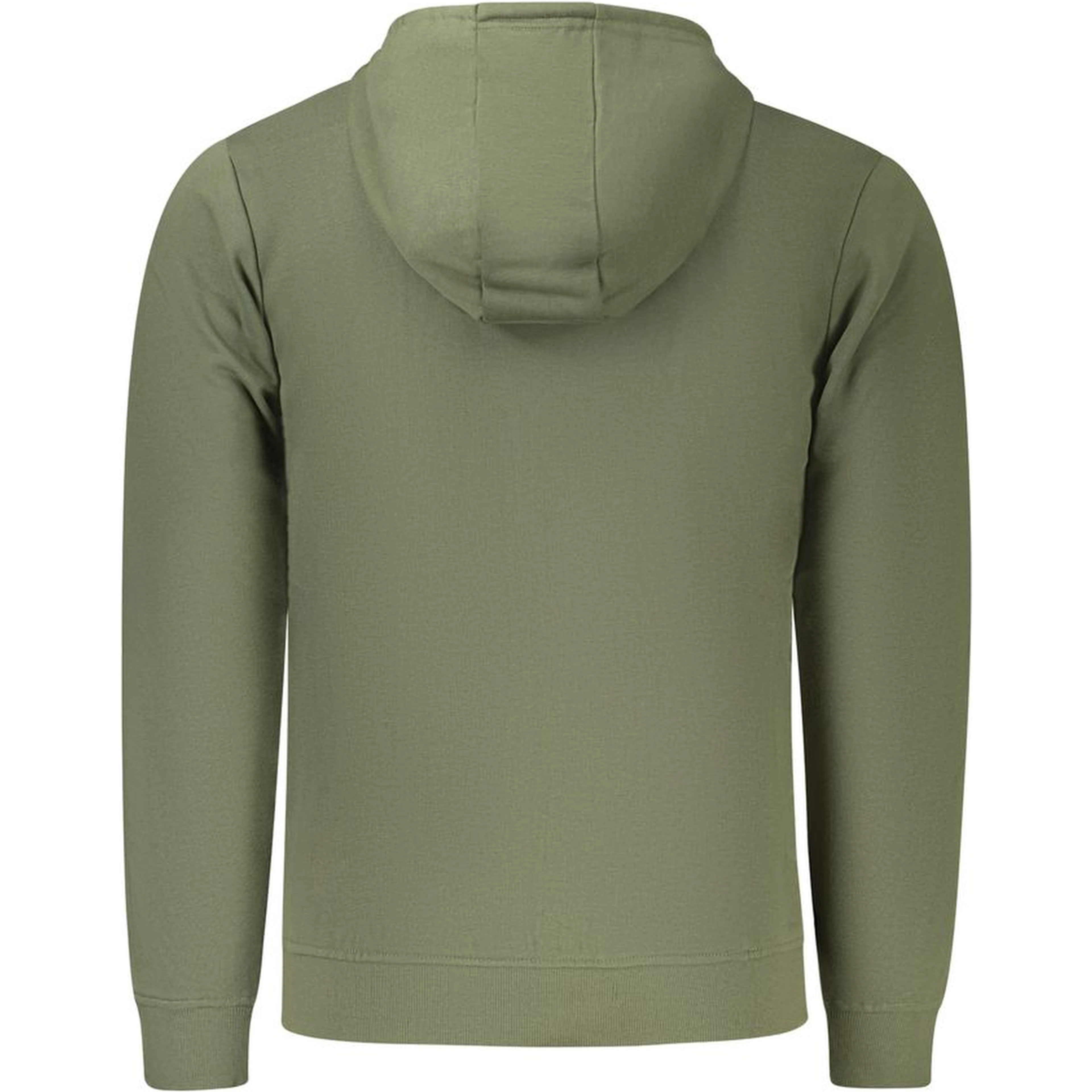 Green Cotton Men's Hoodie