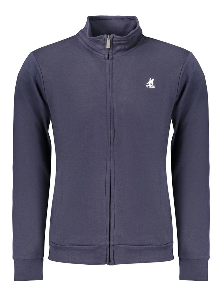 Blue Cotton Men's Sweatshirt