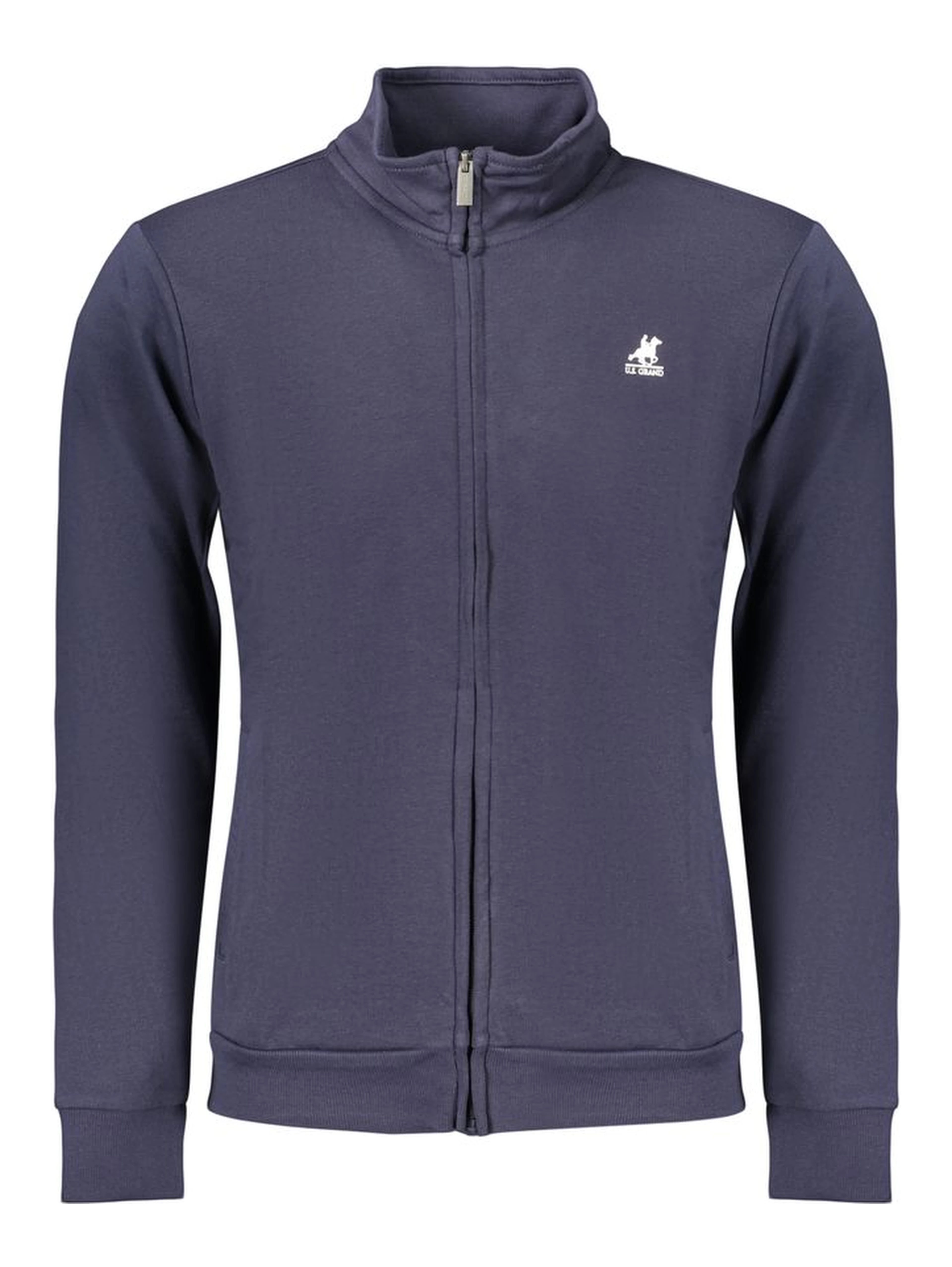 Blue Cotton Men's Sweatshirt