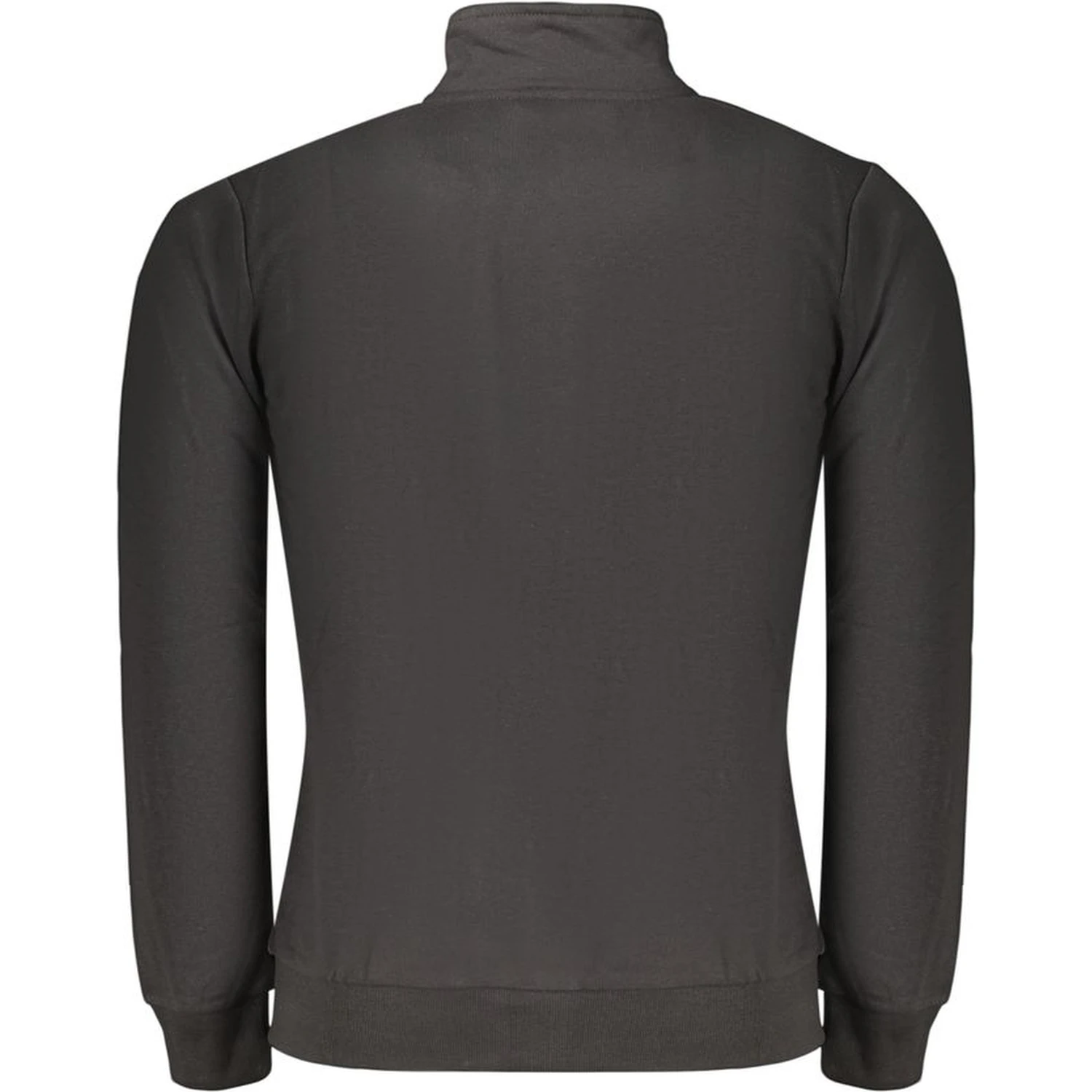 Black Cotton Men's Sweatshirt