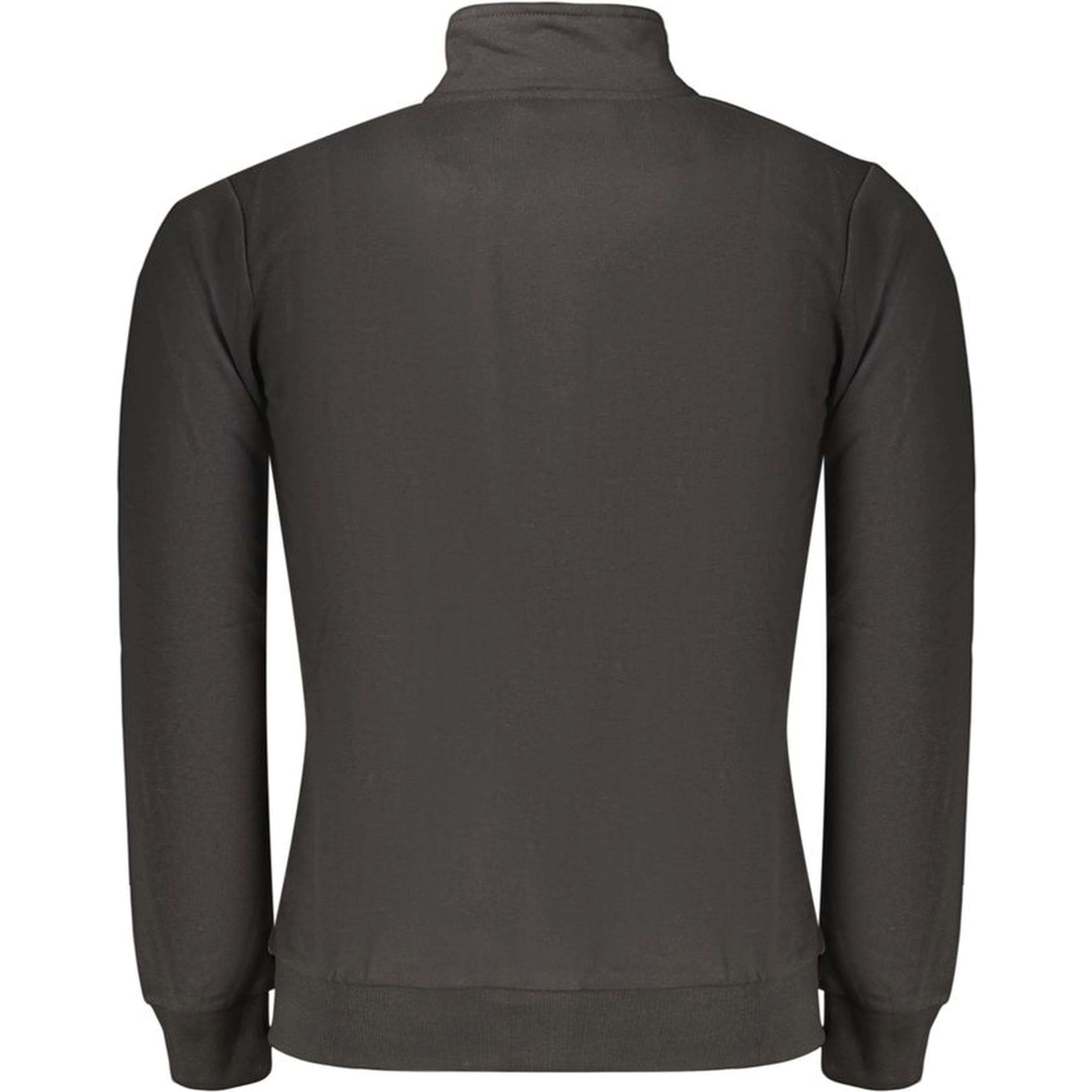 Black Cotton Men's Sweatshirt