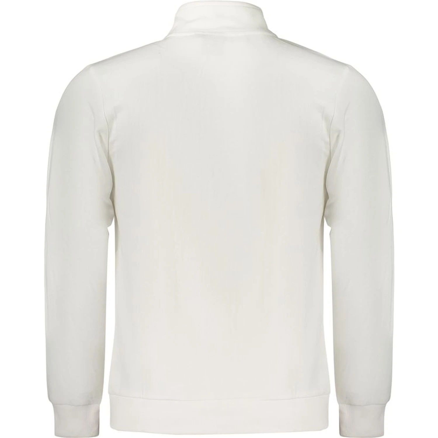 White Cotton Mens Sweatshirt