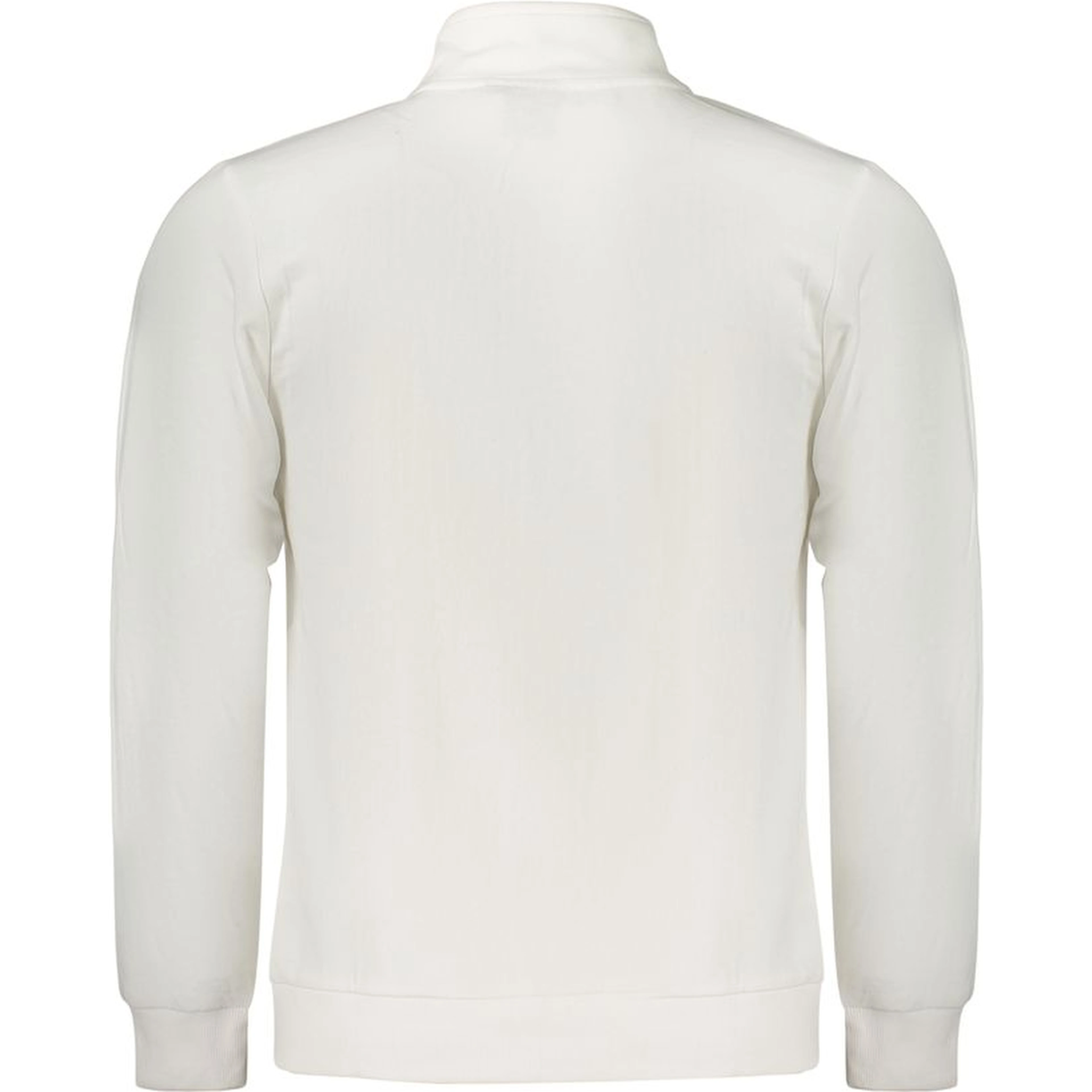 White Cotton Mens Sweatshirt