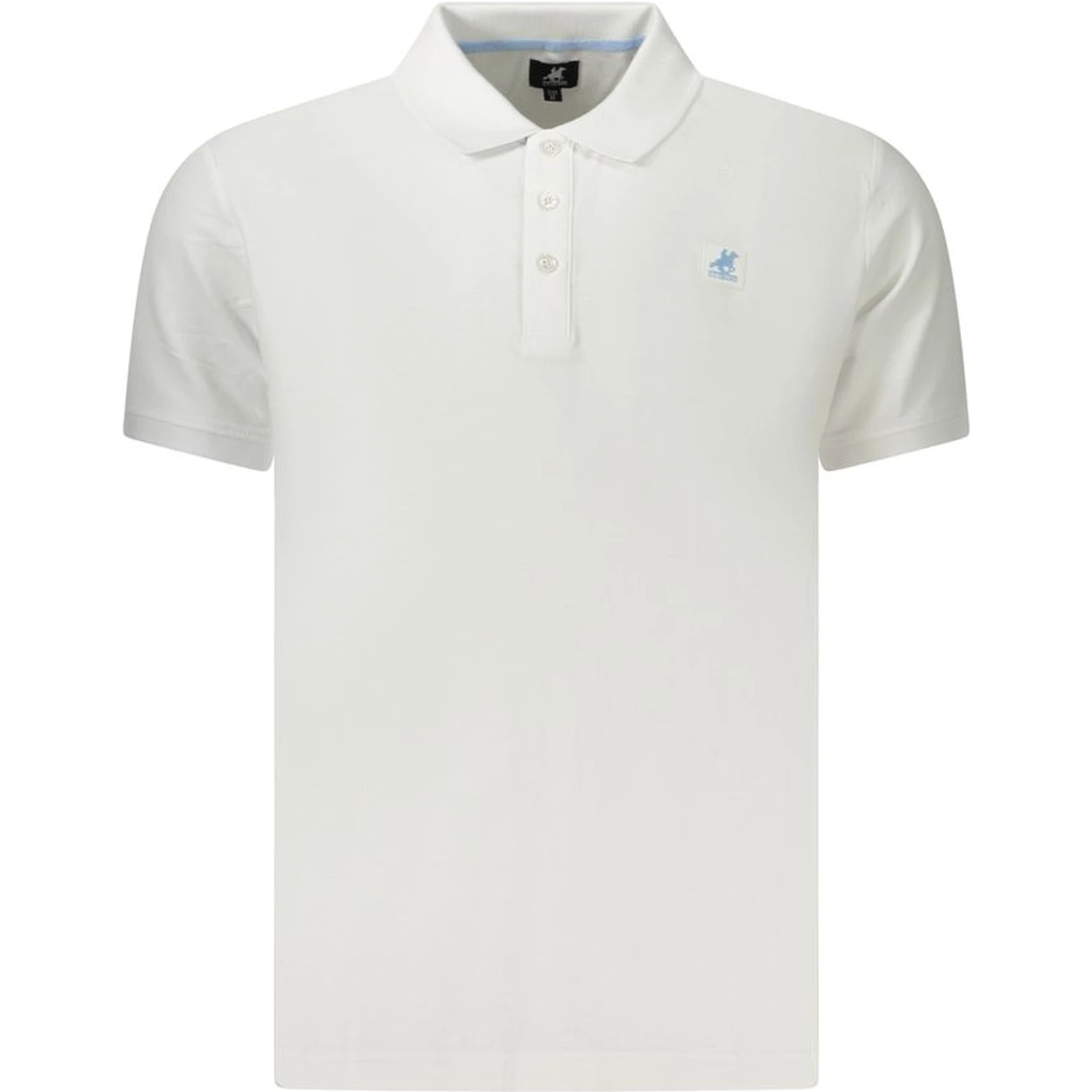 White Cotton Men's Polo Shirt