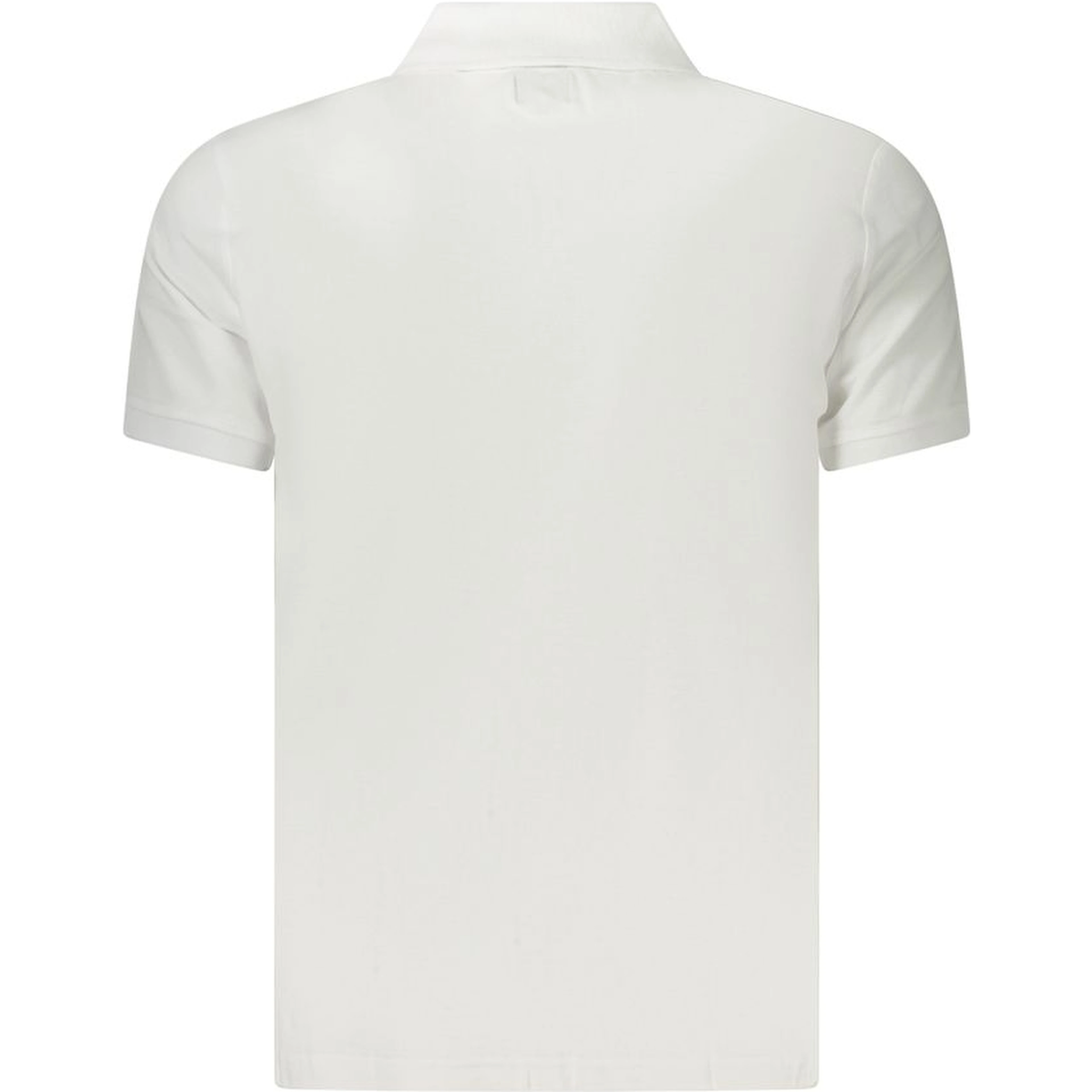 White Cotton Men's Polo Shirt
