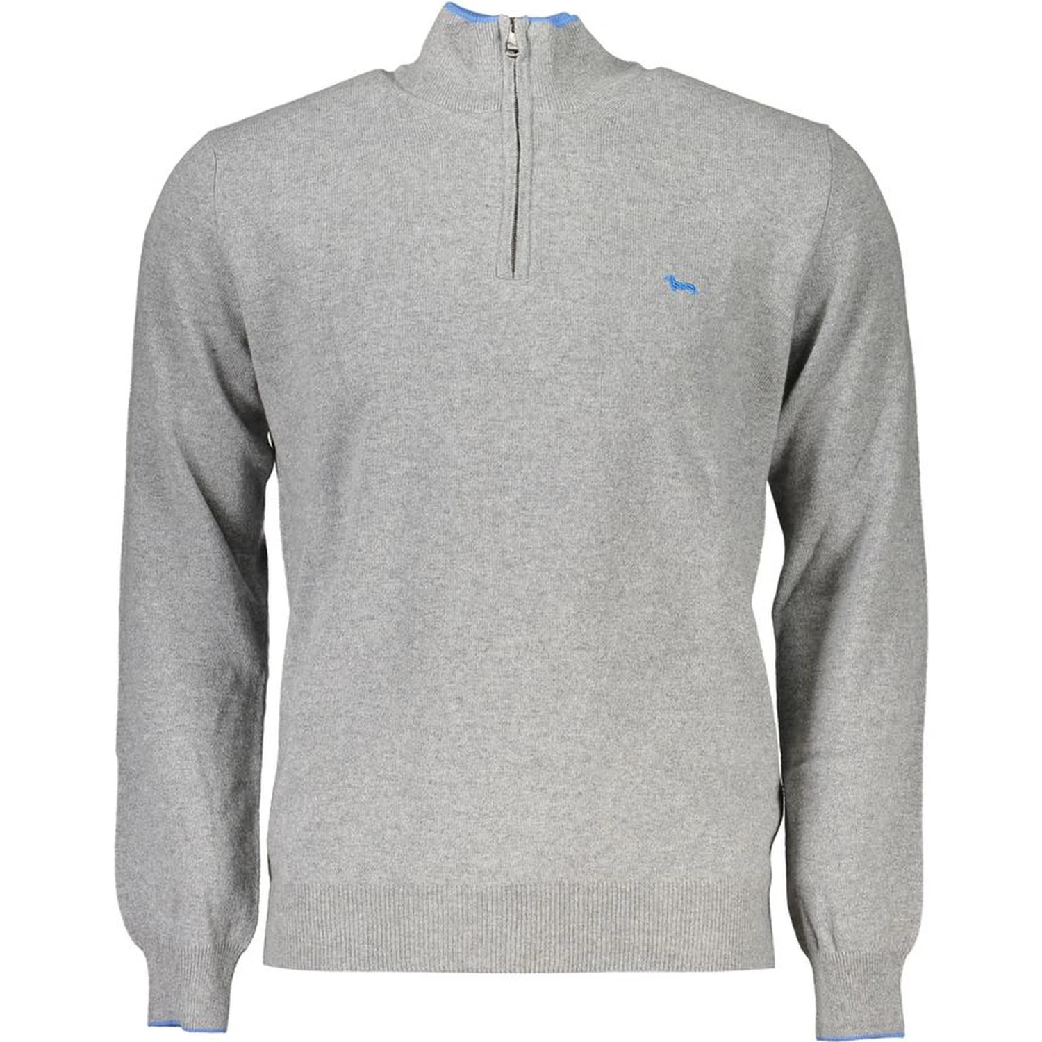Grey Viscosa Mens Sweater