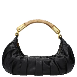 Black Leather Handbag