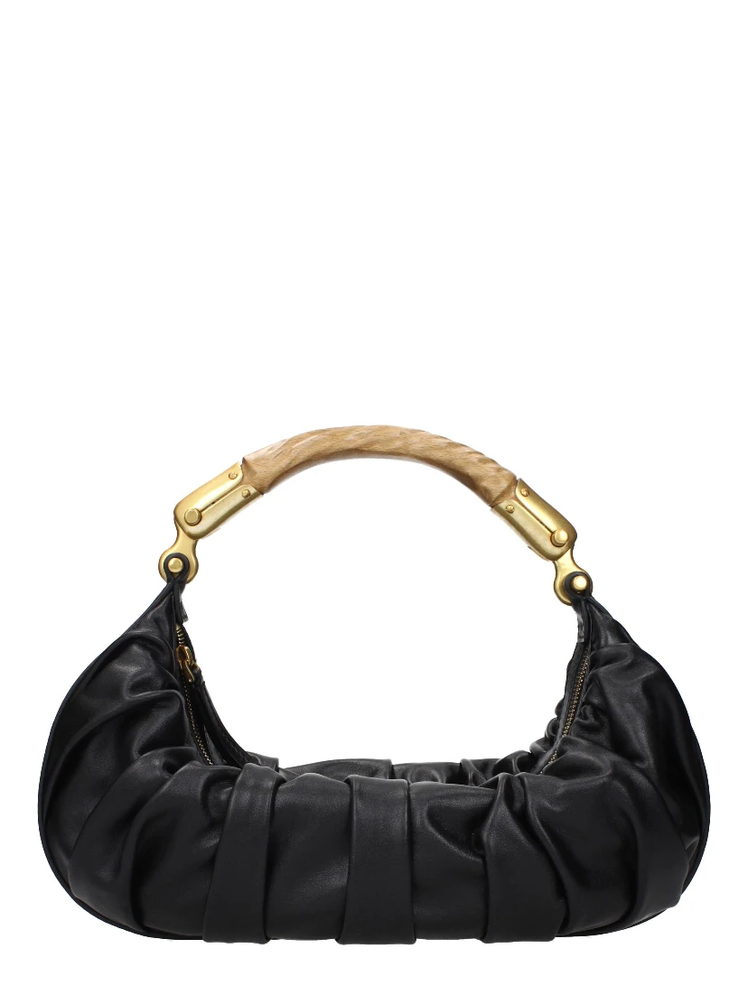 Black Leather Handbag