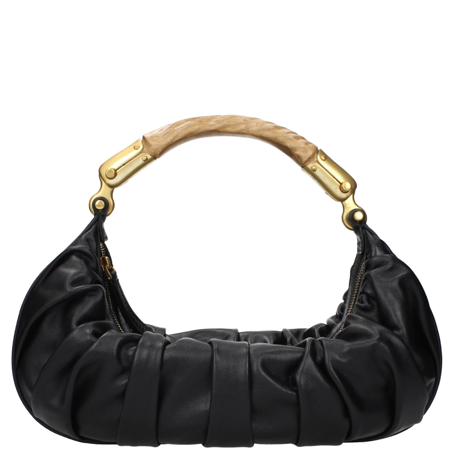 Black Leather Handbag