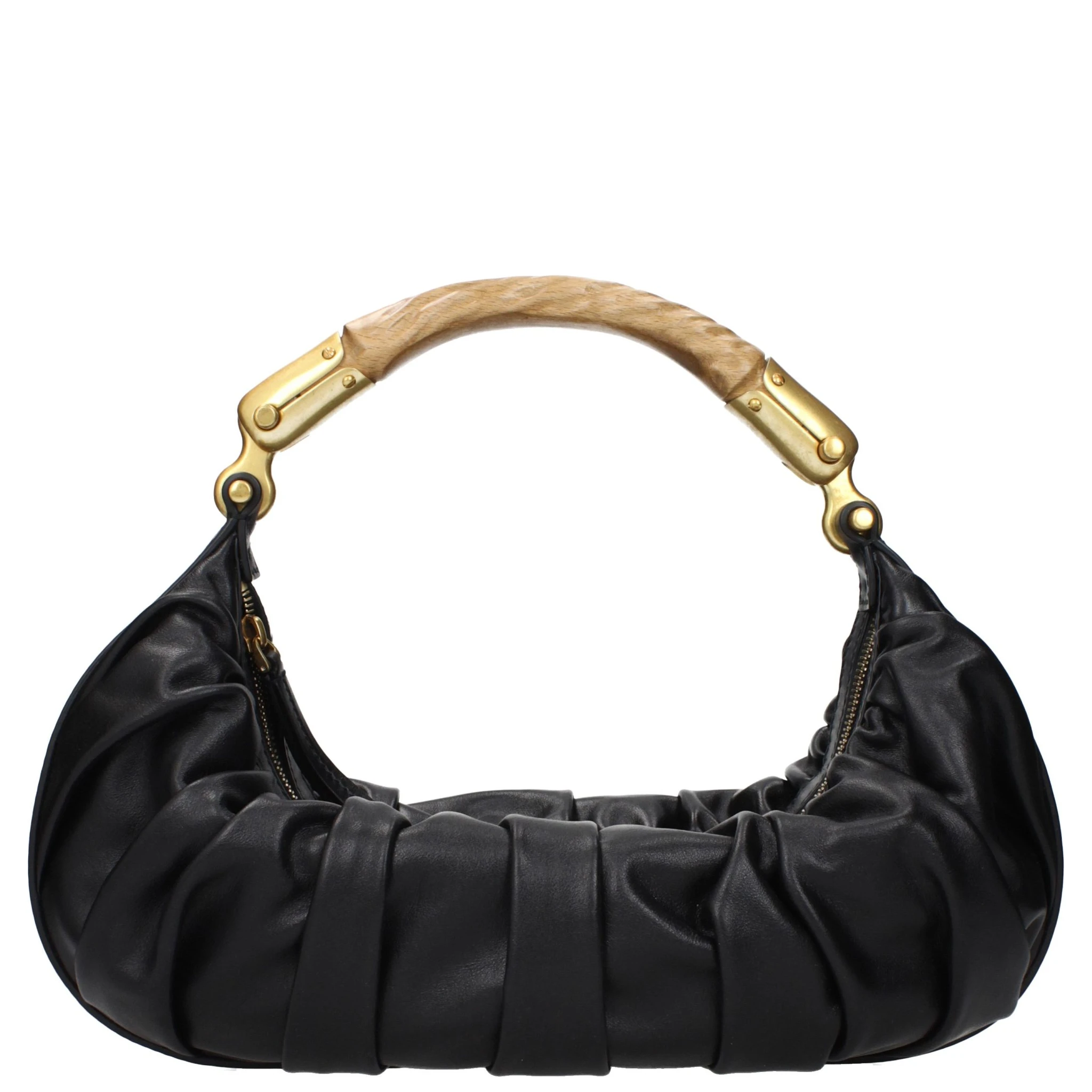 Black Leather Handbag
