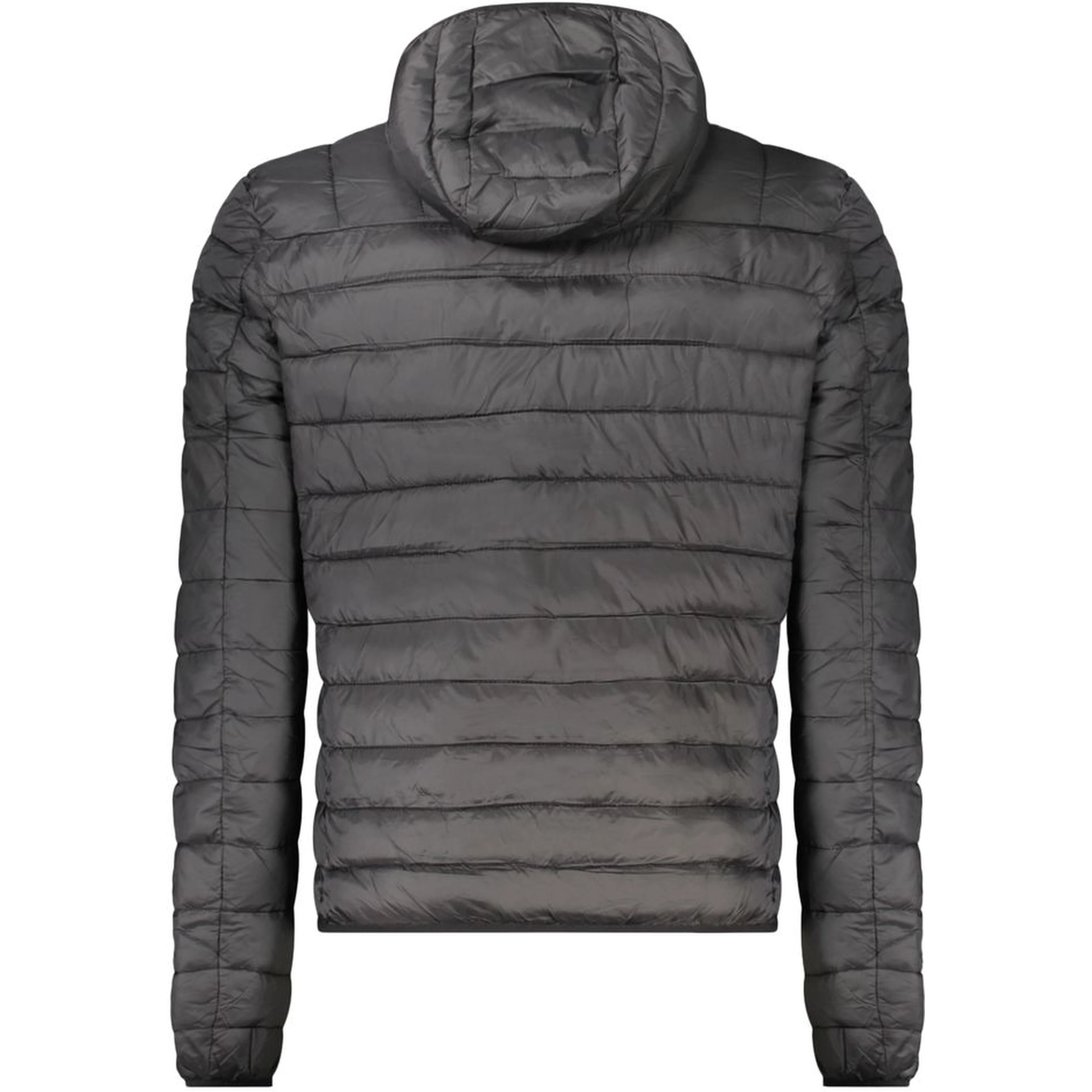 Black Polyester Men's Light Jacket