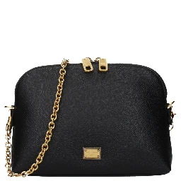 Black Leather Shoulder Bag