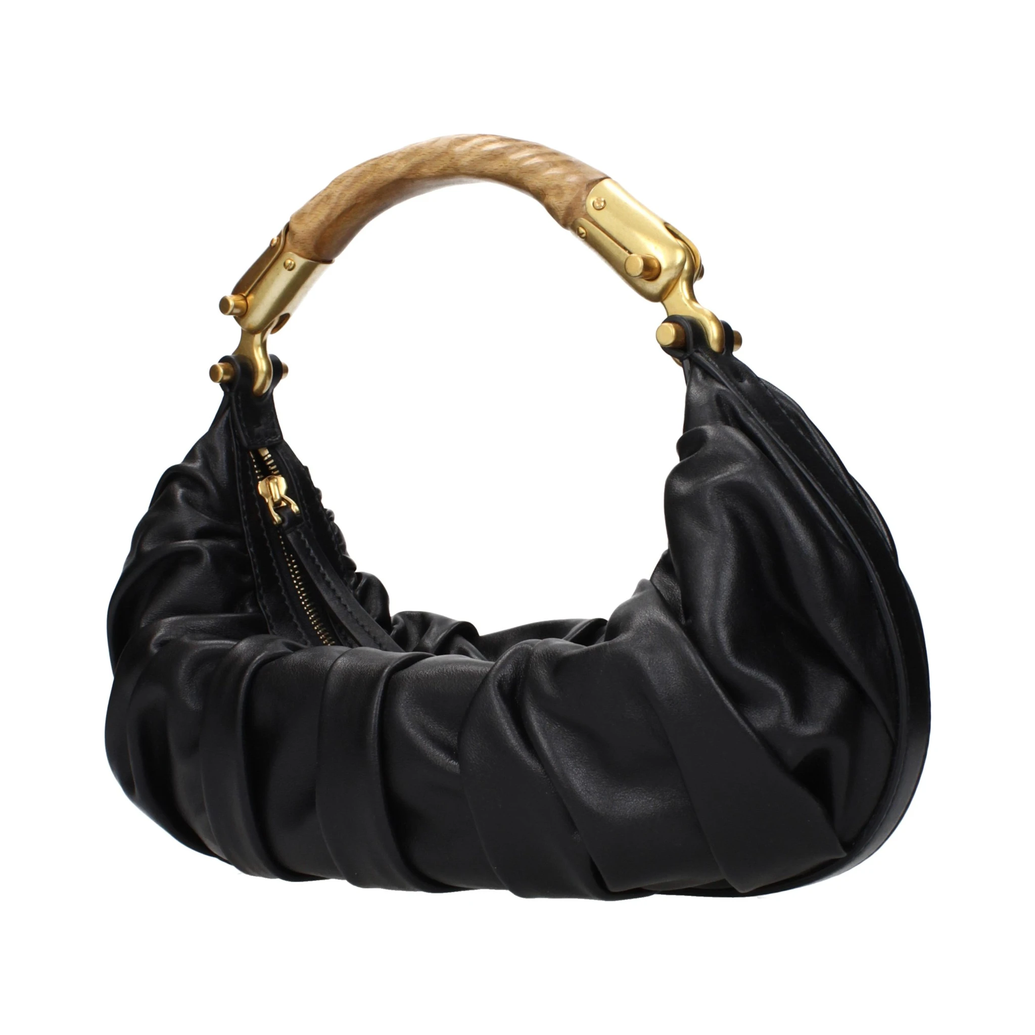 Black Leather Handbag
