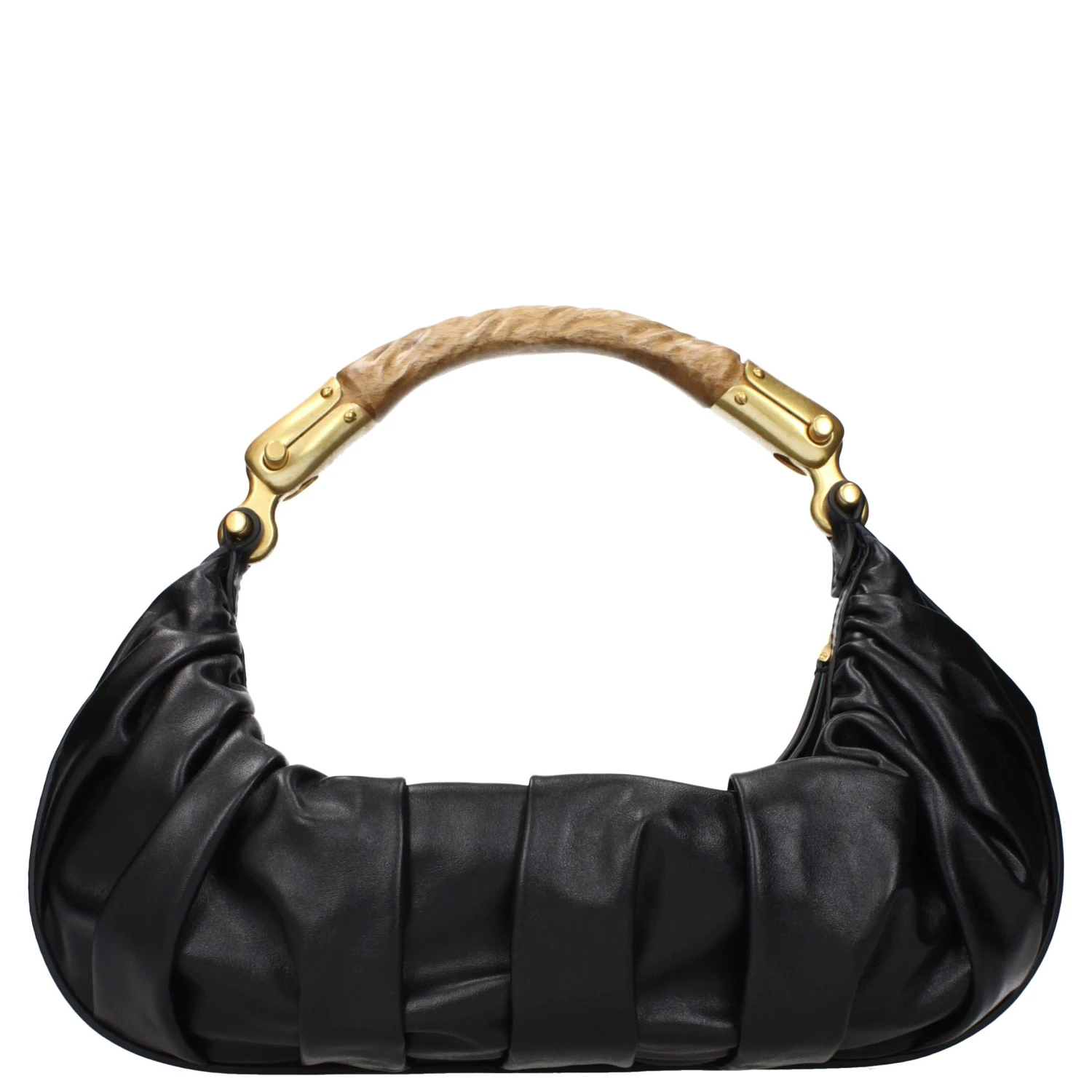 Black Leather Handbag