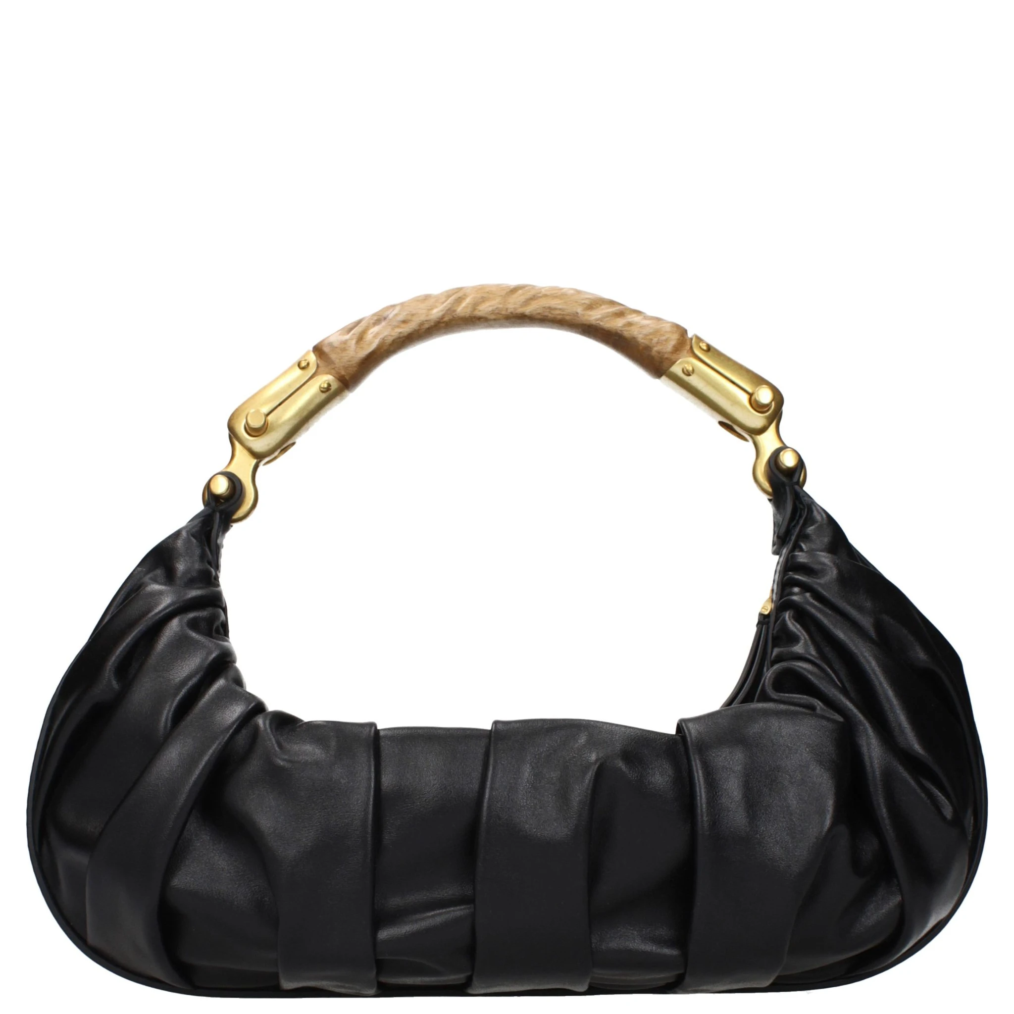 Black Leather Handbag