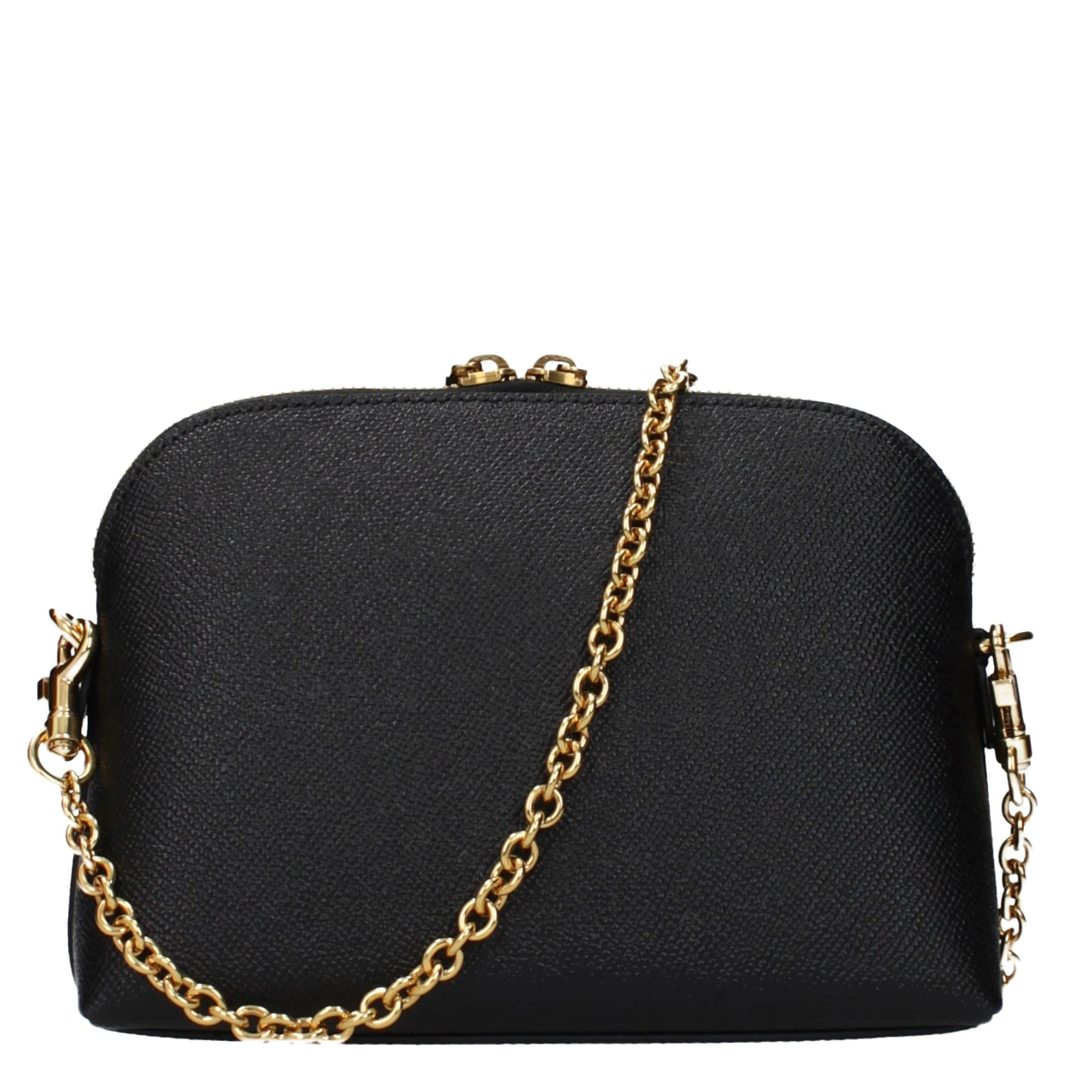 Black Leather Shoulder Bag