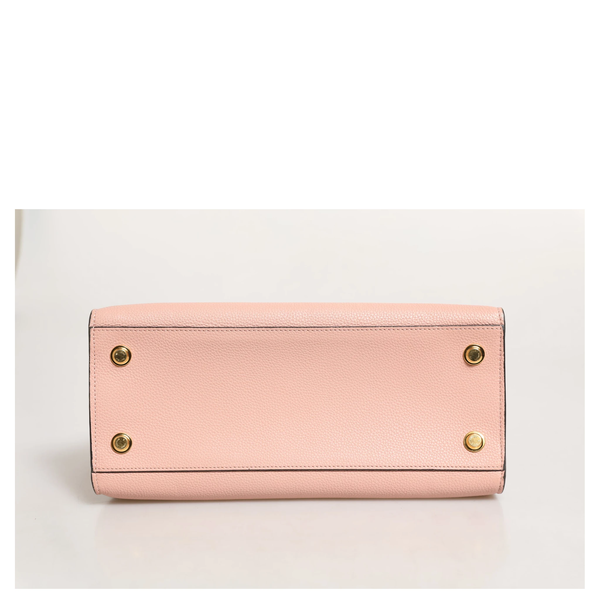 Pink and Black Leather City Steamer Leather Handbag