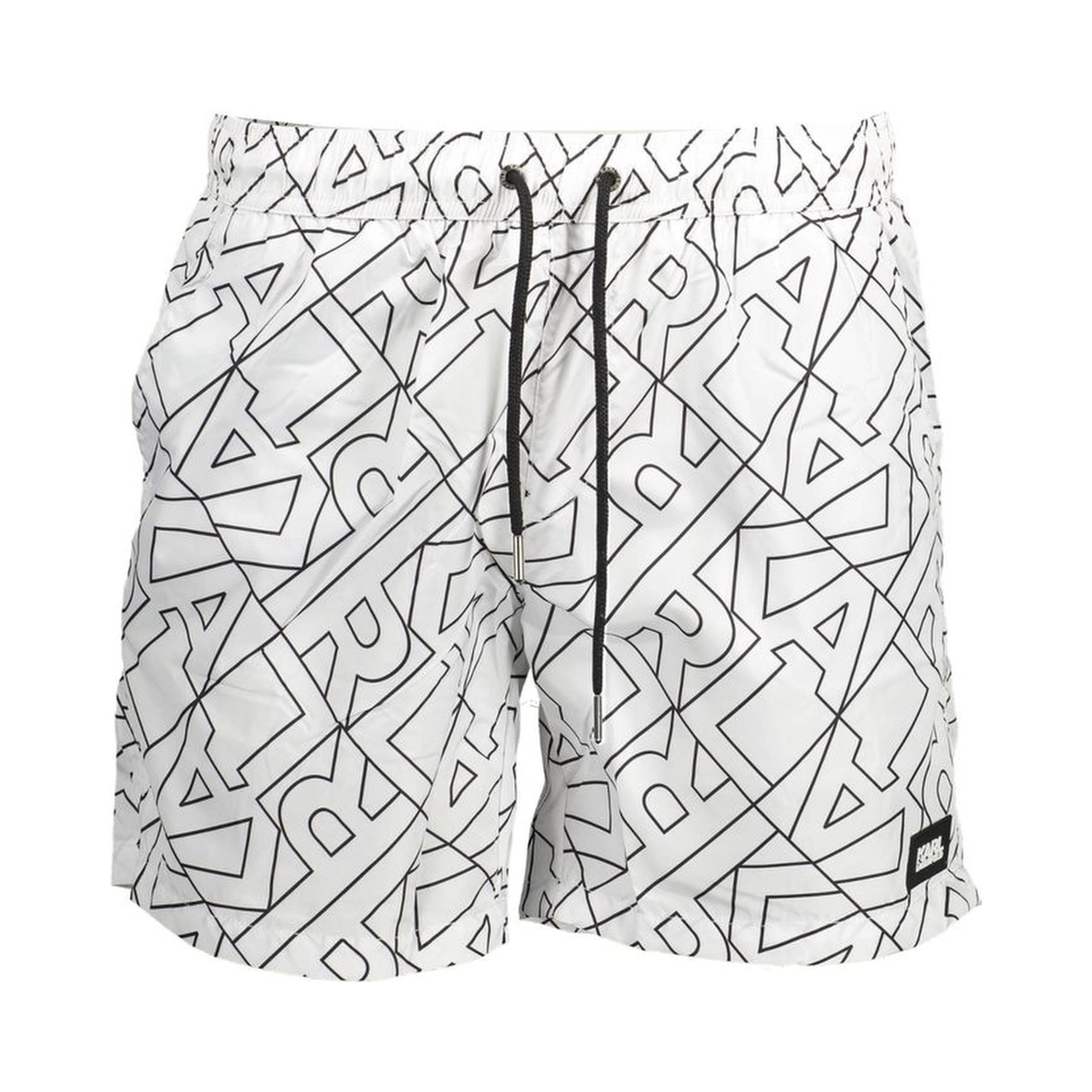 Bianco Polyester Men's Swim Boxer