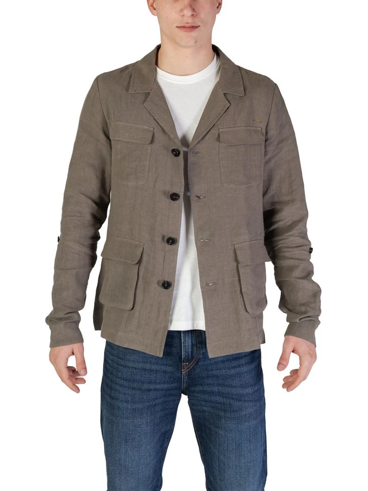 Green Linen Blazer