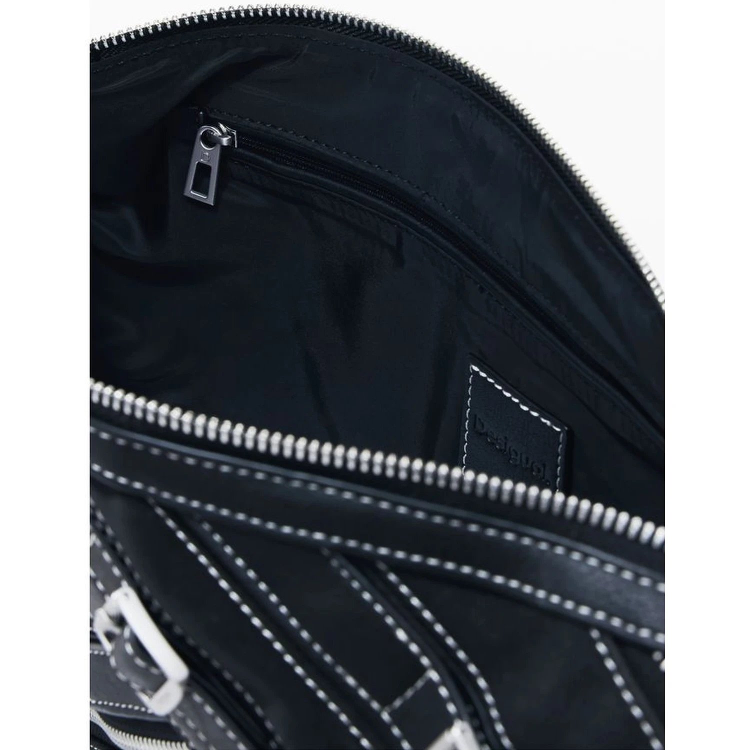 Nero Poliuretano Women Shoulder Bag