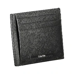 Black Leather Mens Wallet Holder