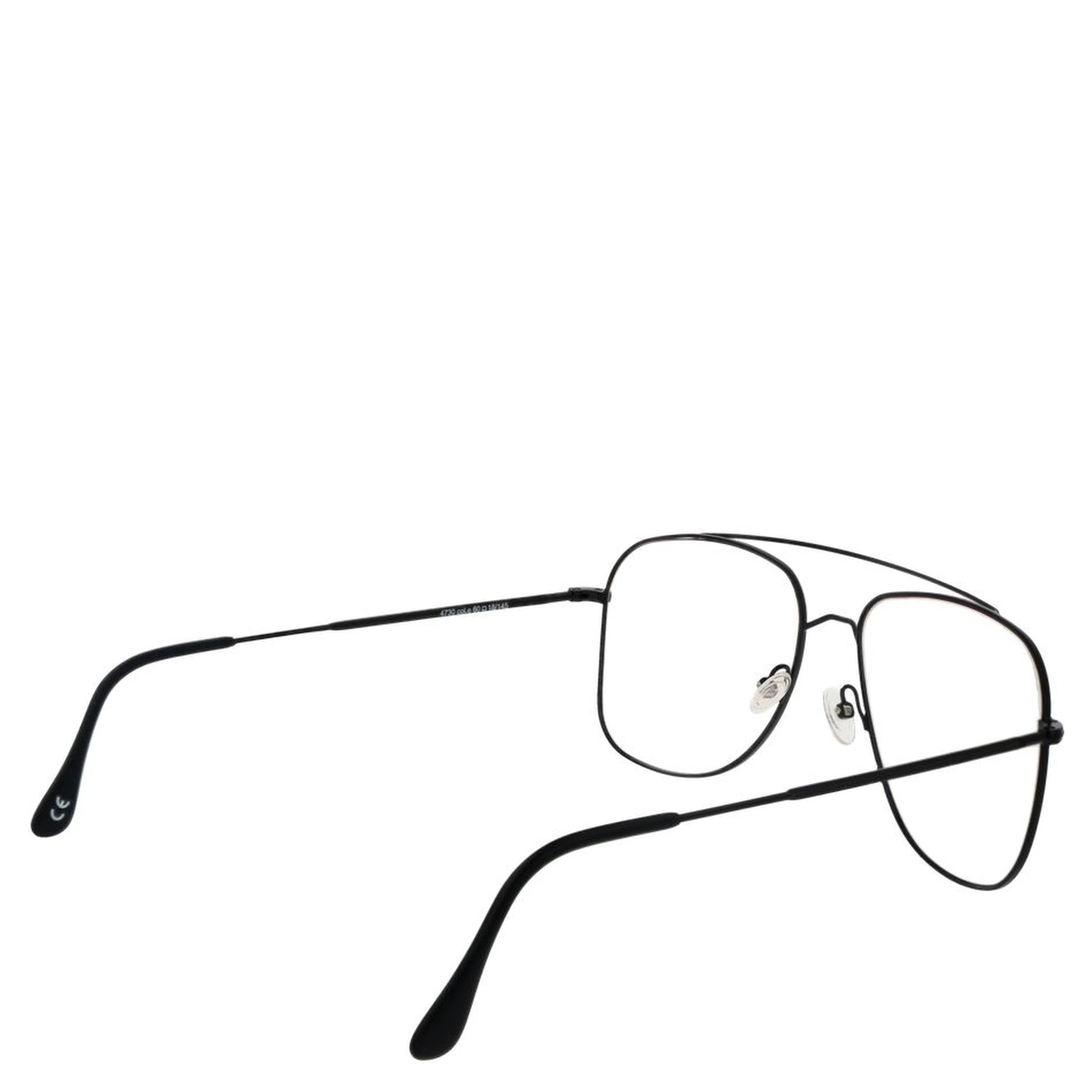 Black Metal Glasses (Frames)
