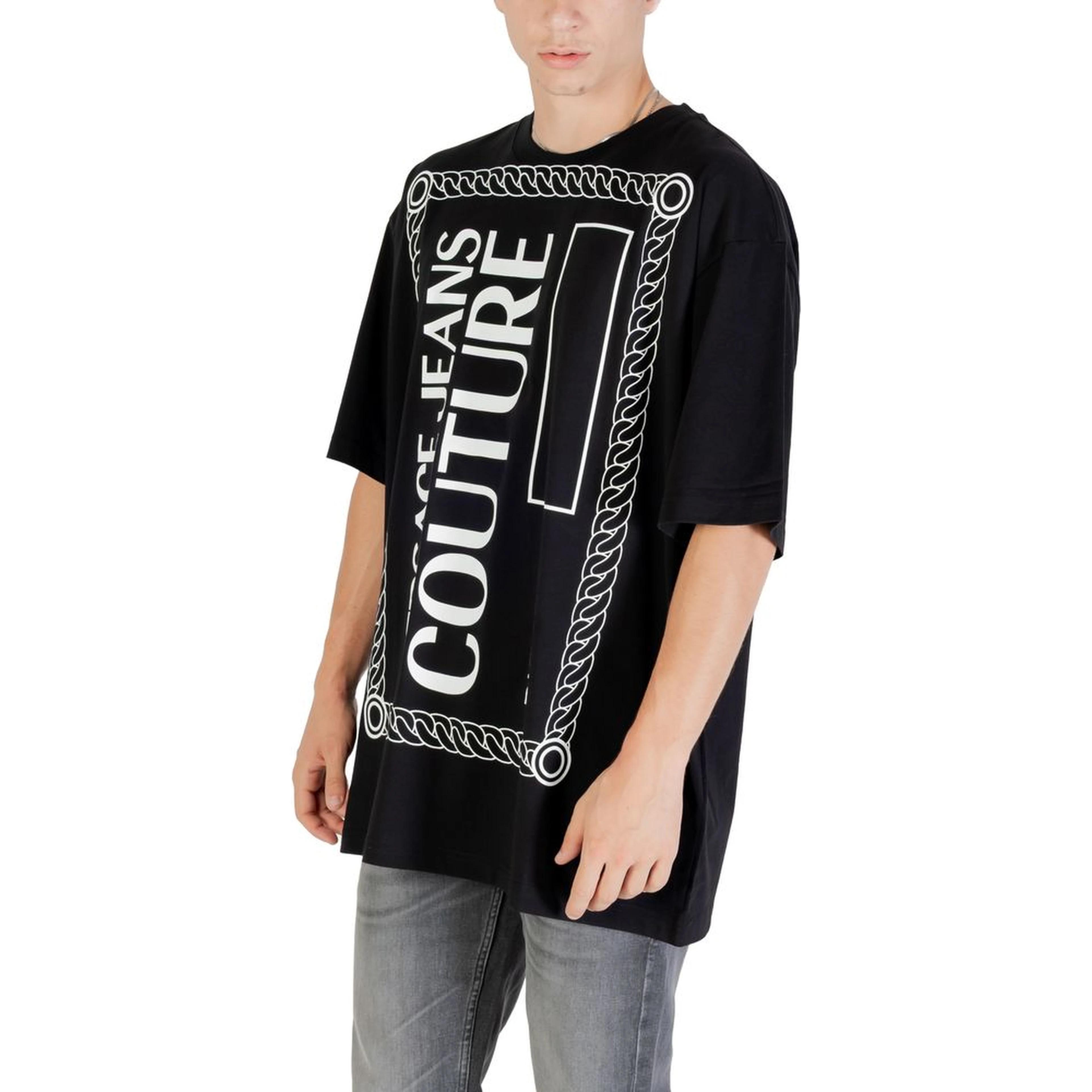 Black Cotton T-Shirt