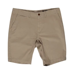 Beige Cotton Bermuda Shorts