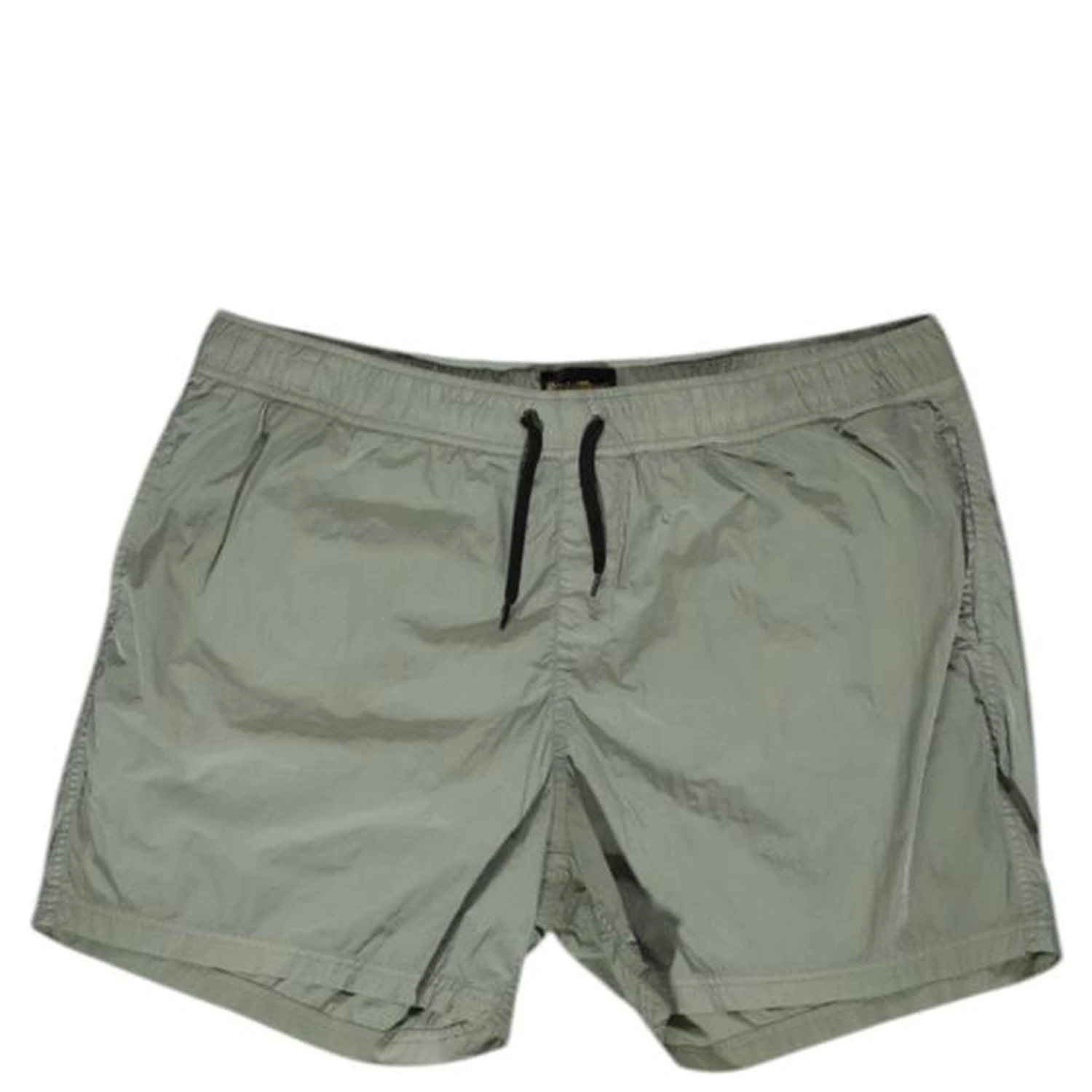 Green Nylon Swim Shorts