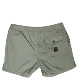 Green Nylon Swim Shorts
