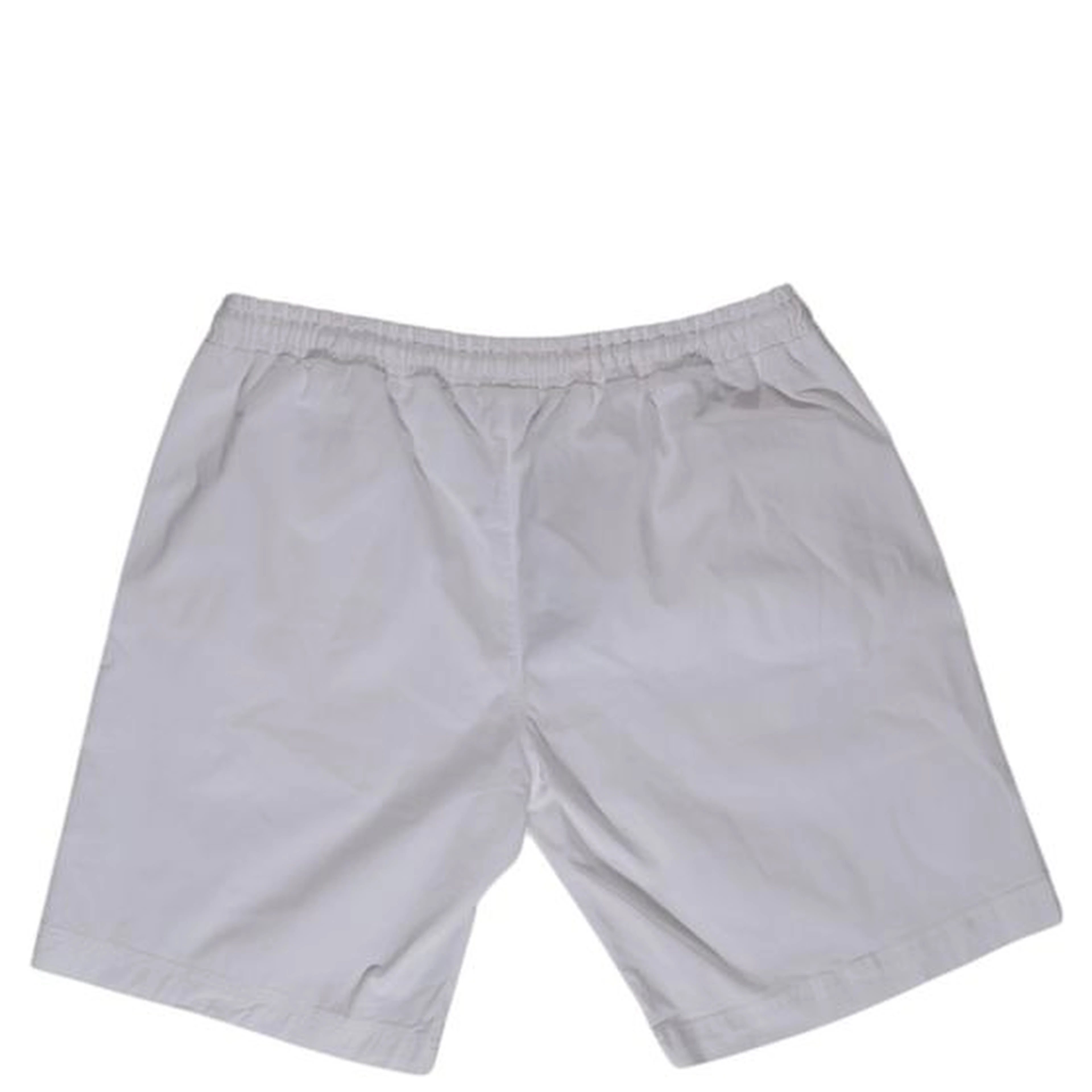 White Cotton Bermuda Shorts
