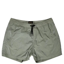 Green Nylon Swim Shorts