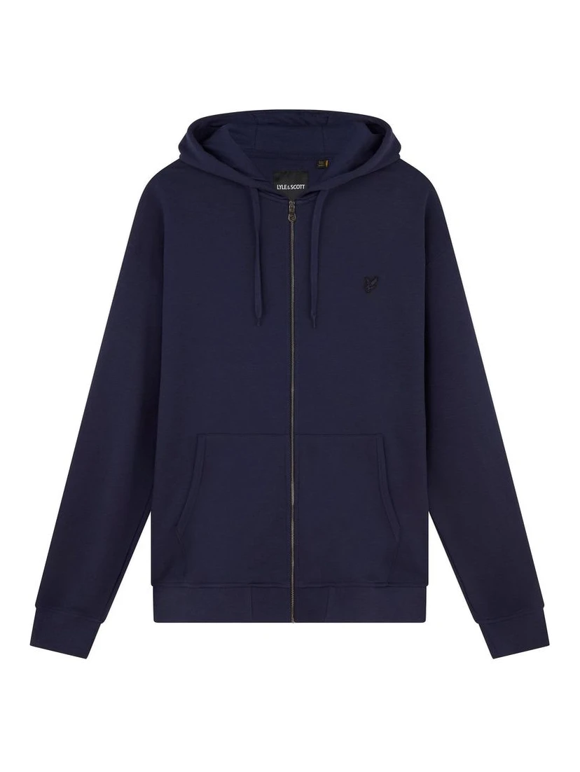 Blue Cotton Hoodie