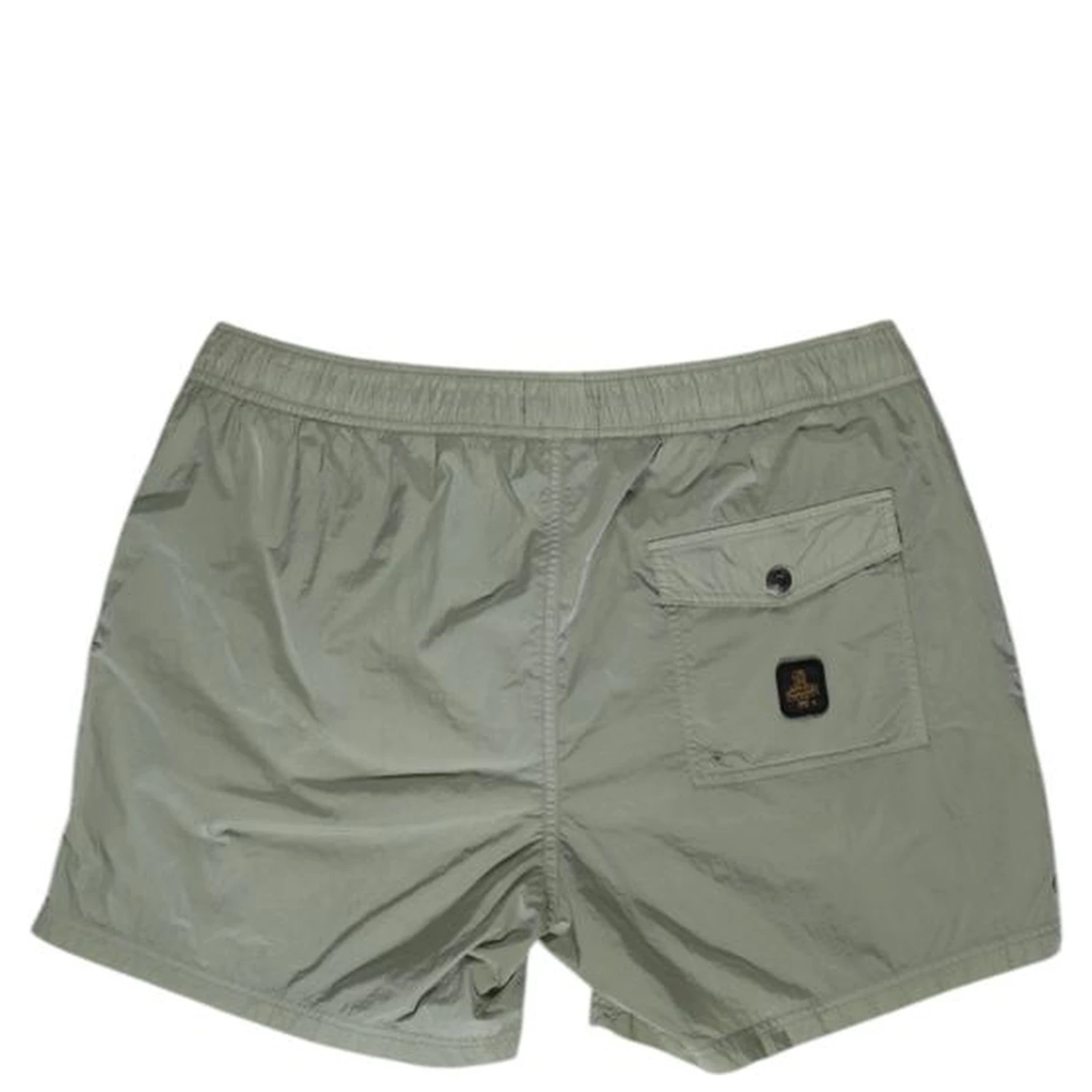 Green Nylon Swim Shorts