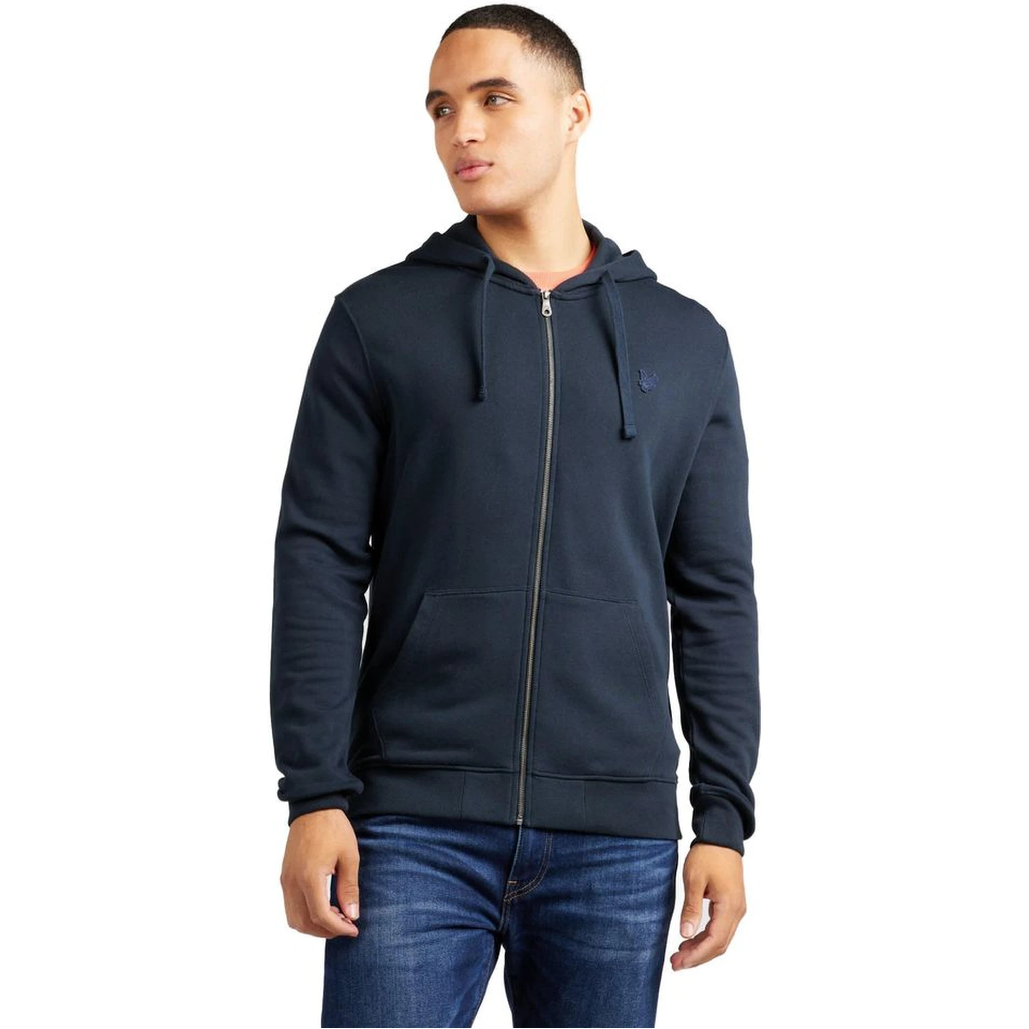 Blue Cotton Hoodie