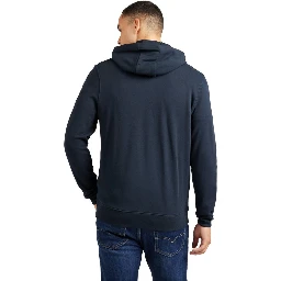 Blue Cotton Hoodie