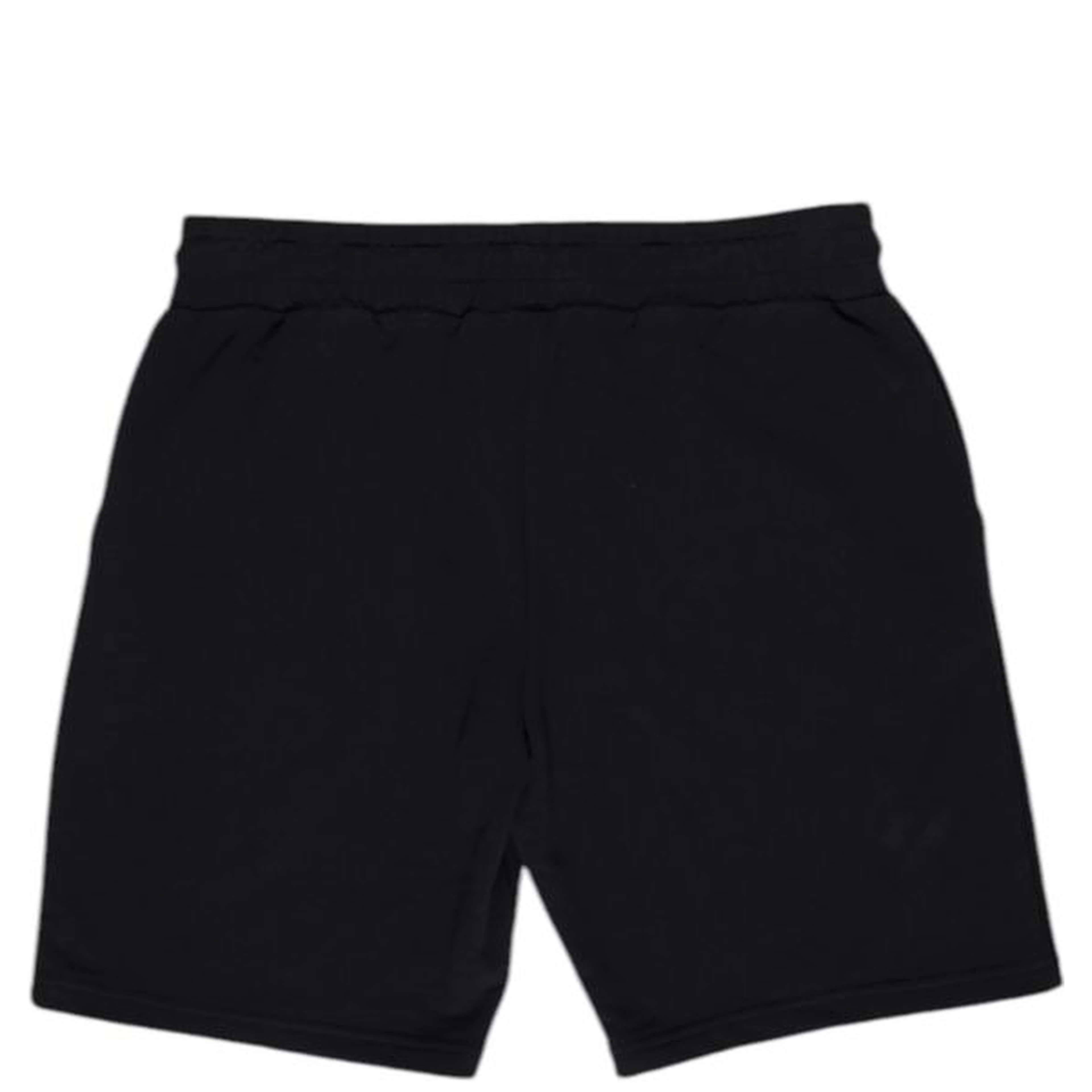 Black Cotton Bermuda Shorts