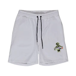 White Cotton Bermuda Shorts