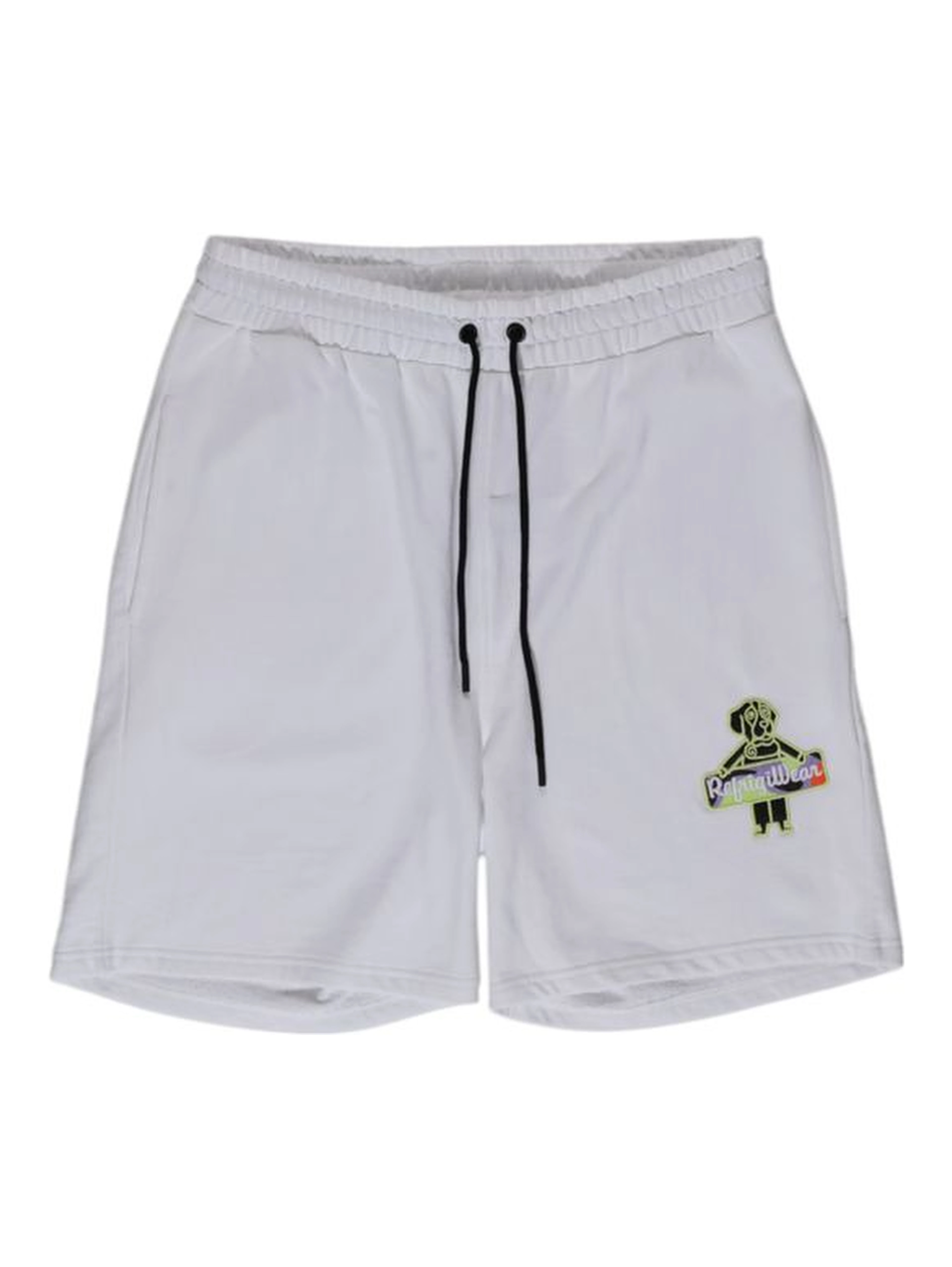 White Cotton Bermuda Shorts