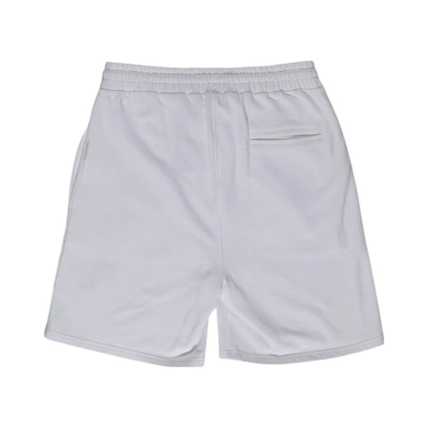 White Cotton Bermuda Shorts