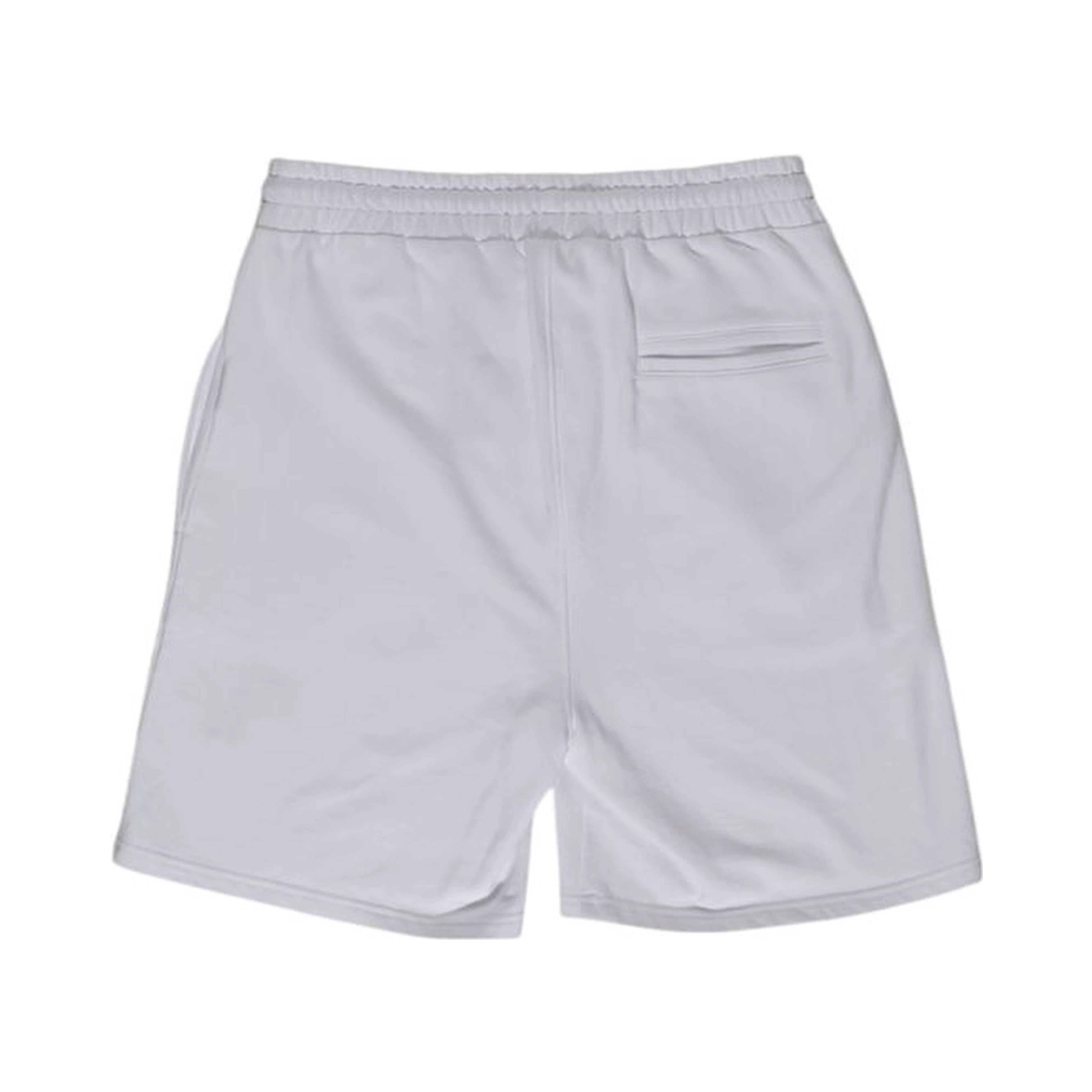 White Cotton Bermuda Shorts