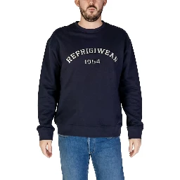 Blue Cotton Sweatshirt